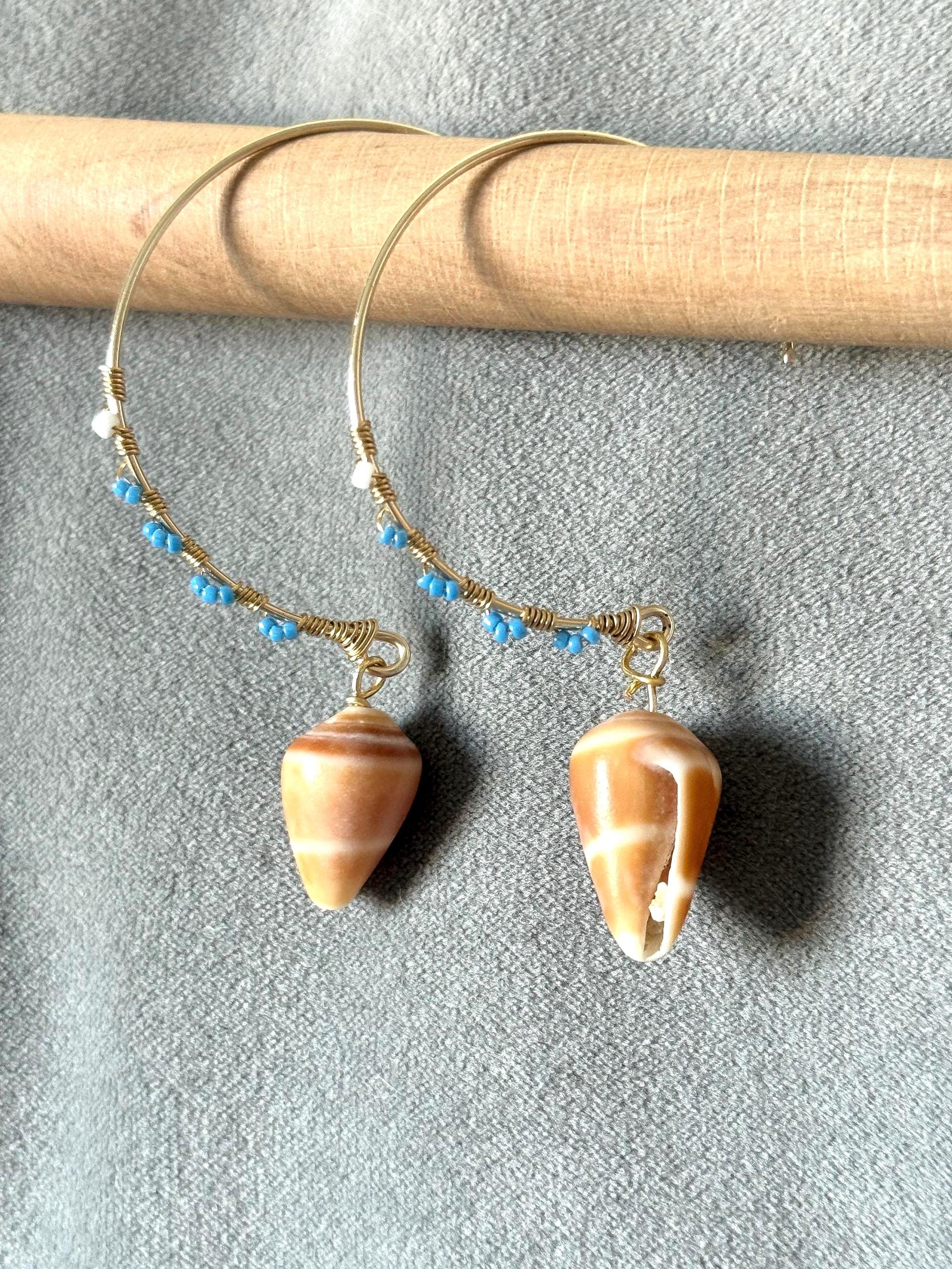 Hawaii Dream Seashell Earrings