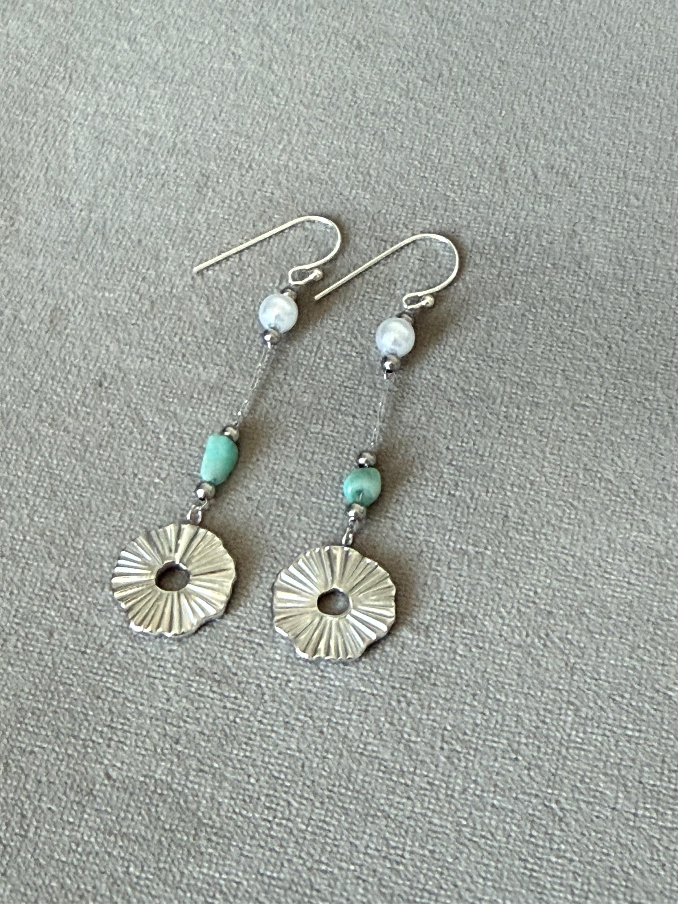 Lunar Tide Drop Earrings