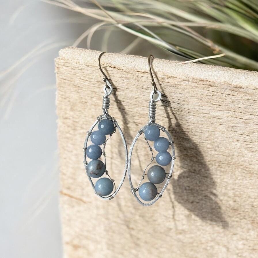 Frozen Current Earrings