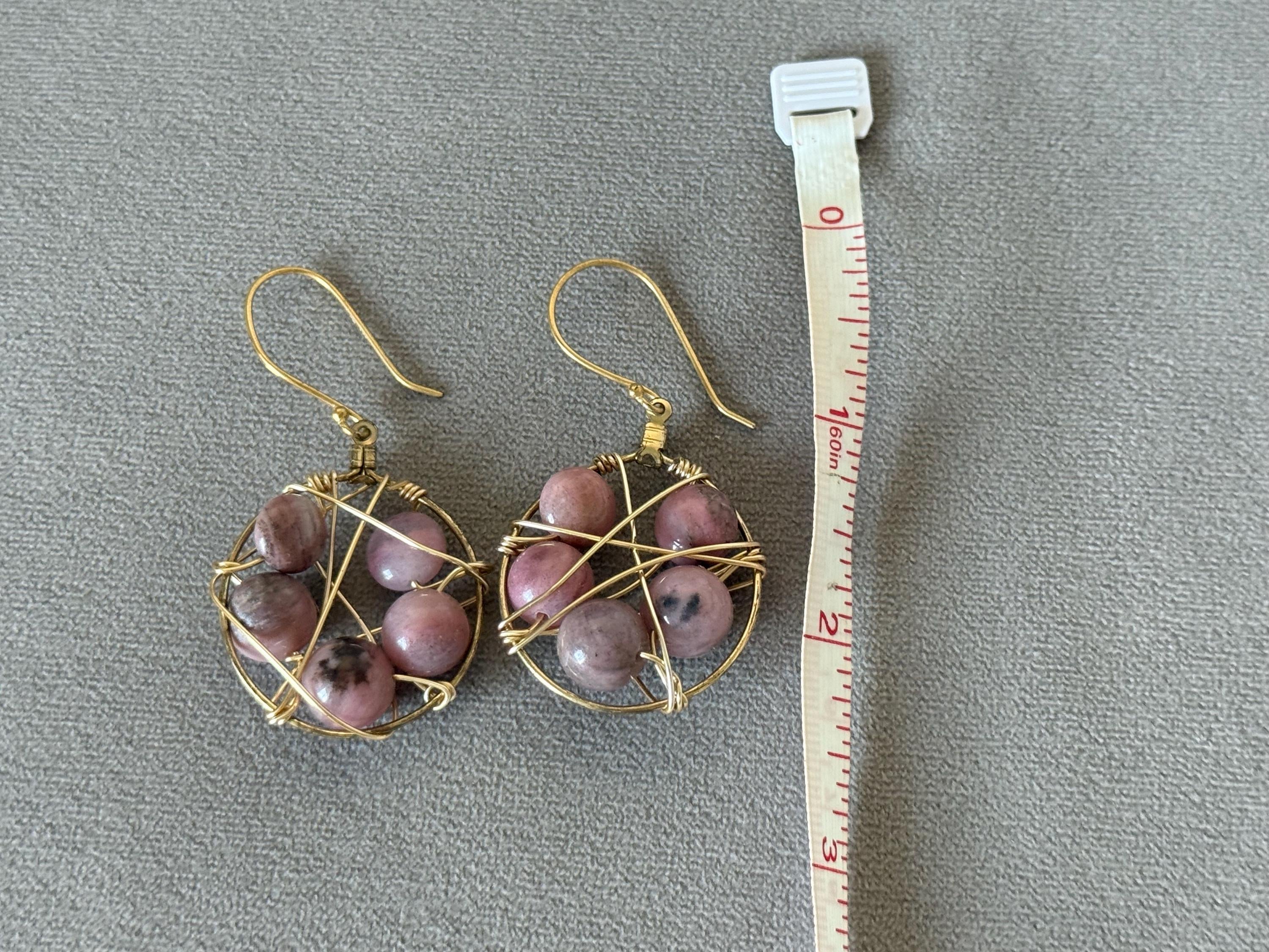 Crimson Orbit Hoops