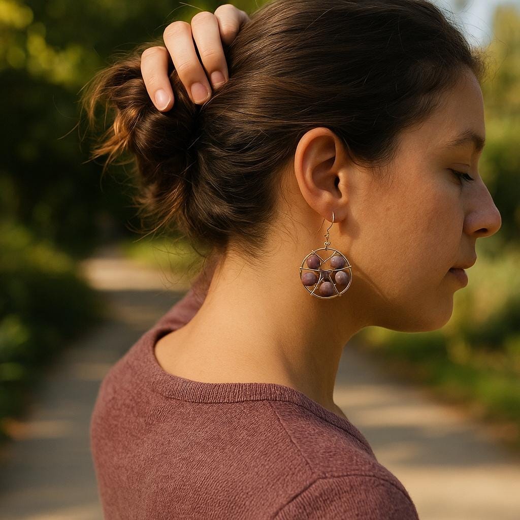 Crimson Orbit Hoops