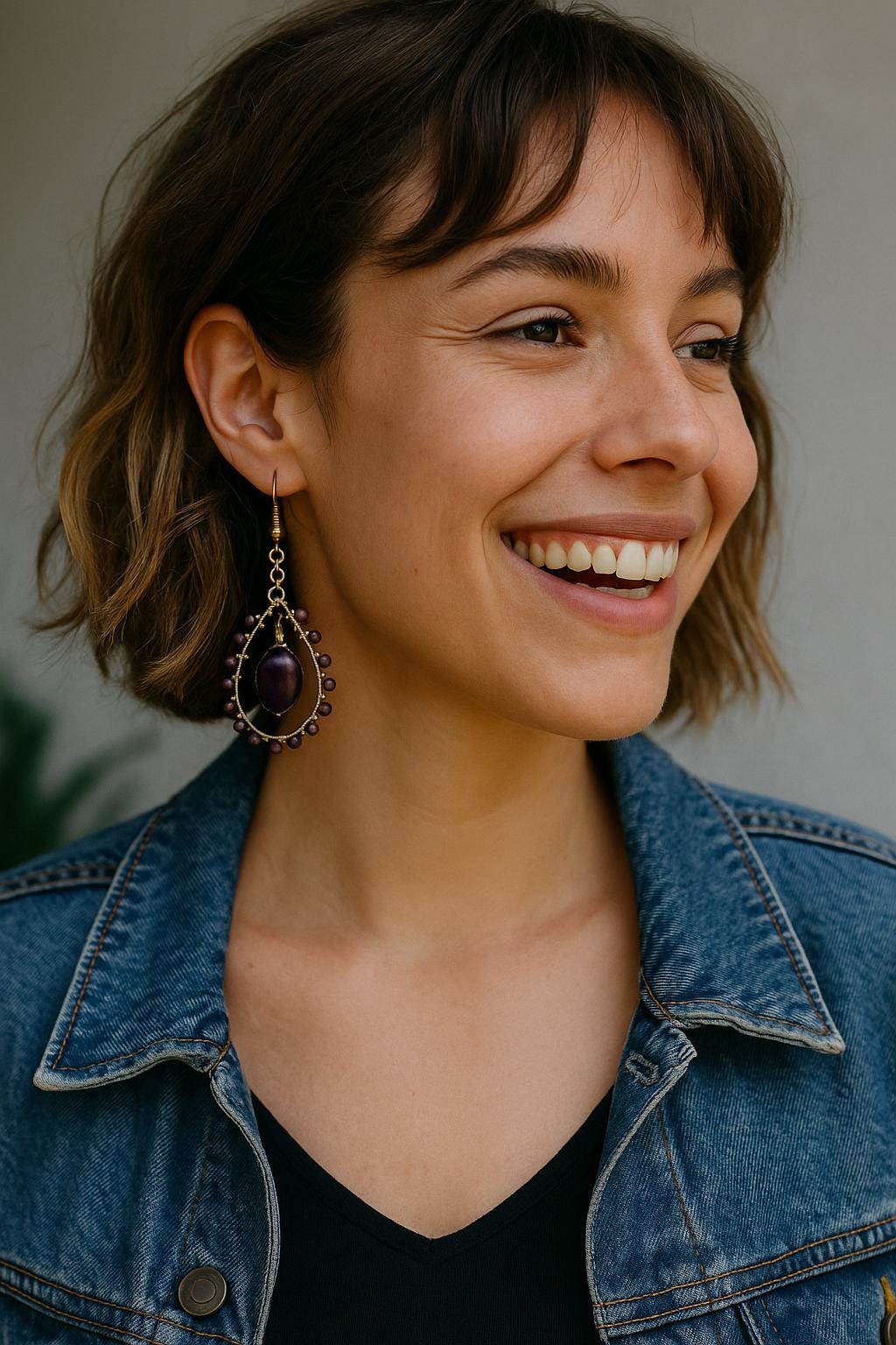 Midnight Bloom Earrings
