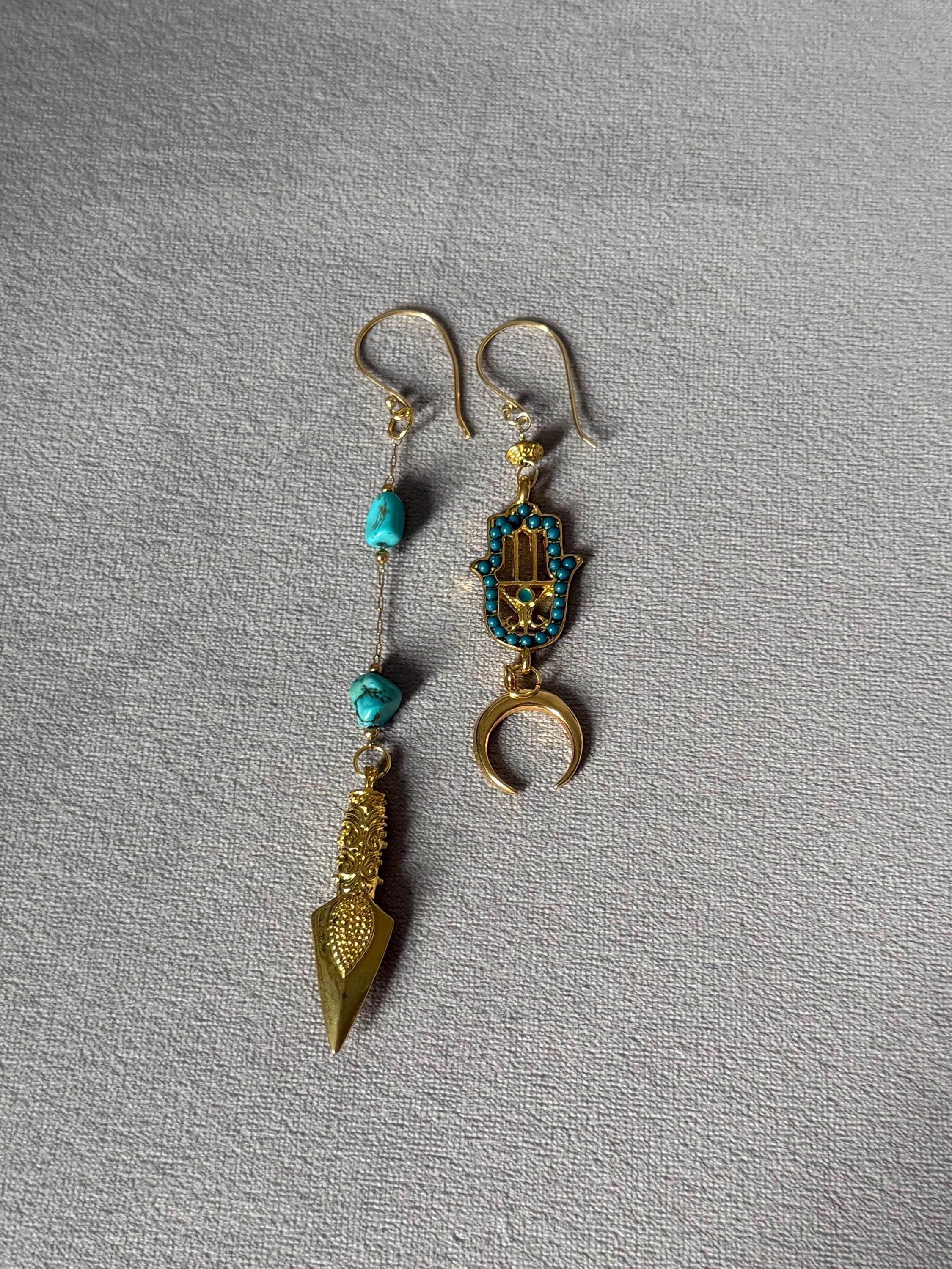 Mystic Talisman Mismatched Earrings