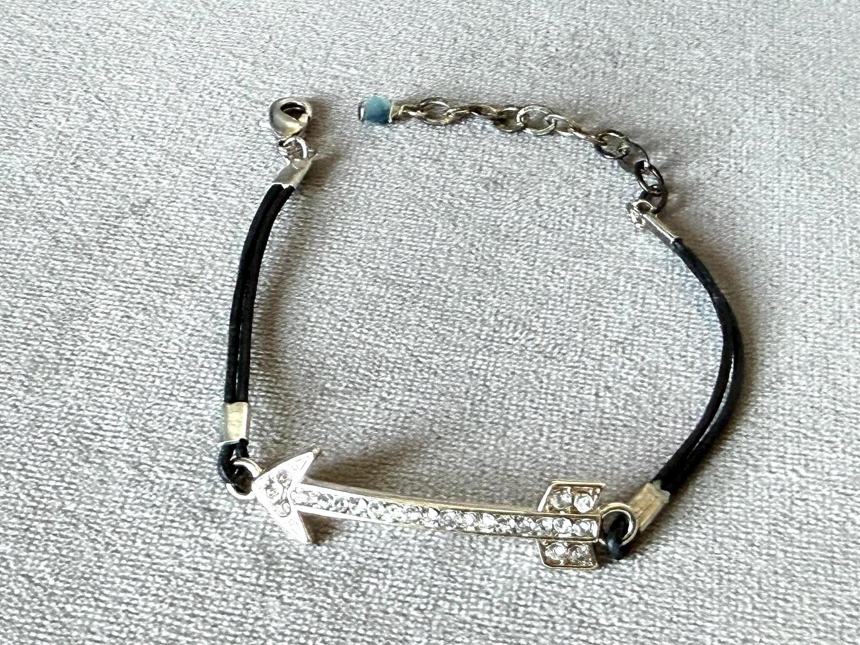 Dead Aim Crystal Arrow Bracelet