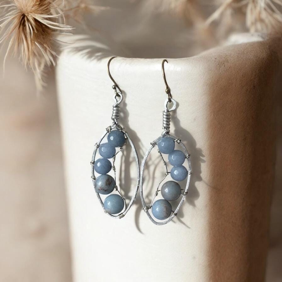 Frozen Current Earrings