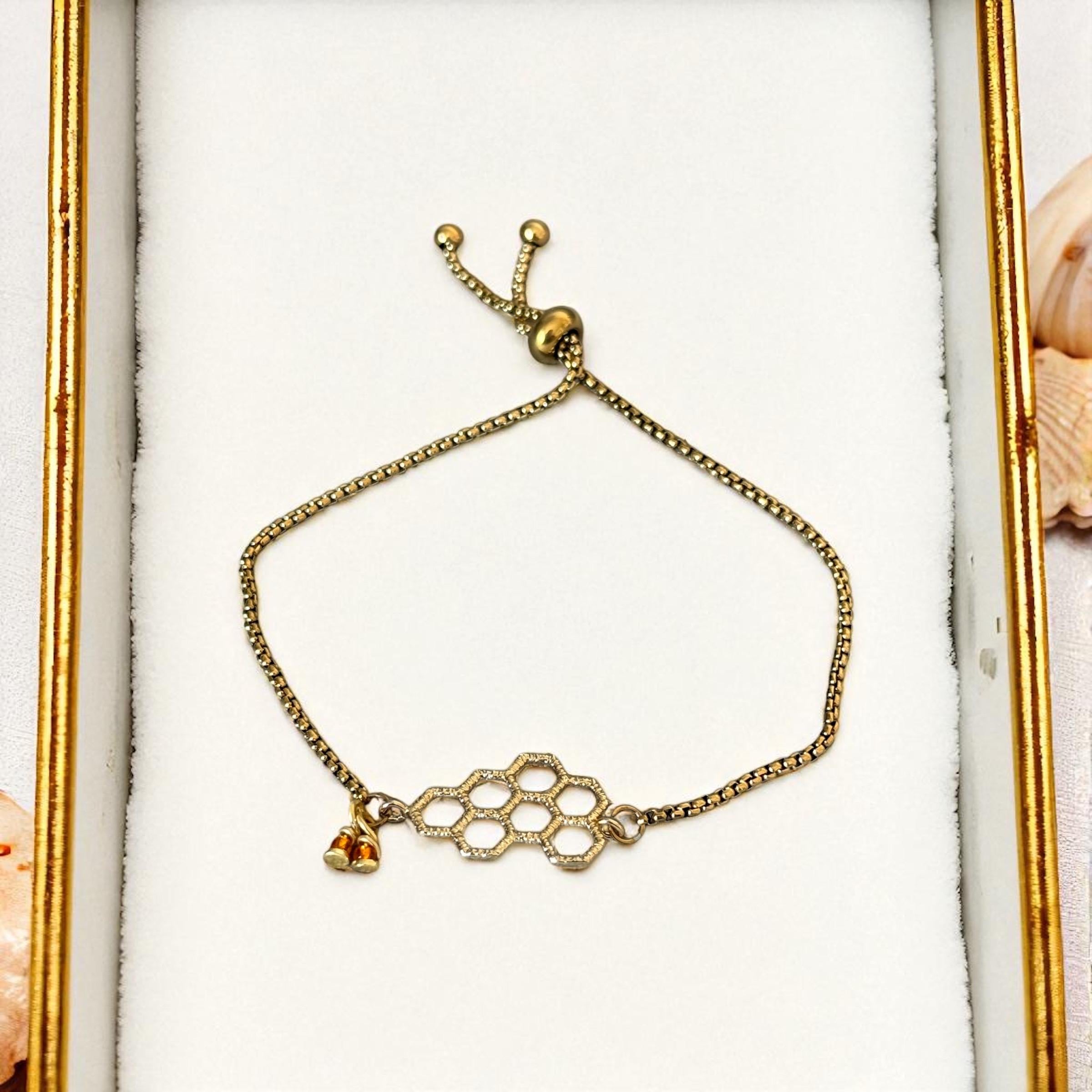 Golden Hive Harmony Bracelet