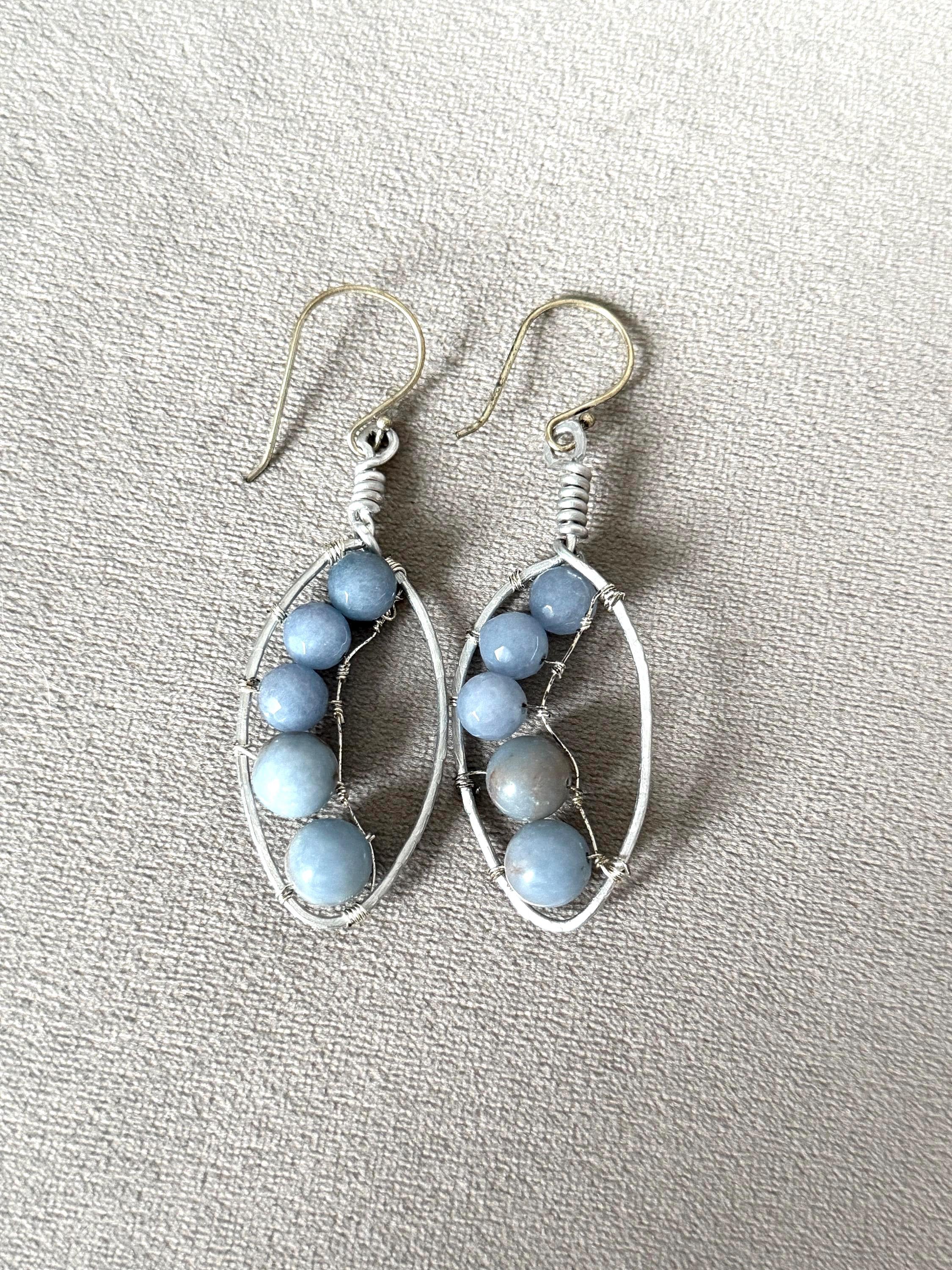 Frozen Current Earrings