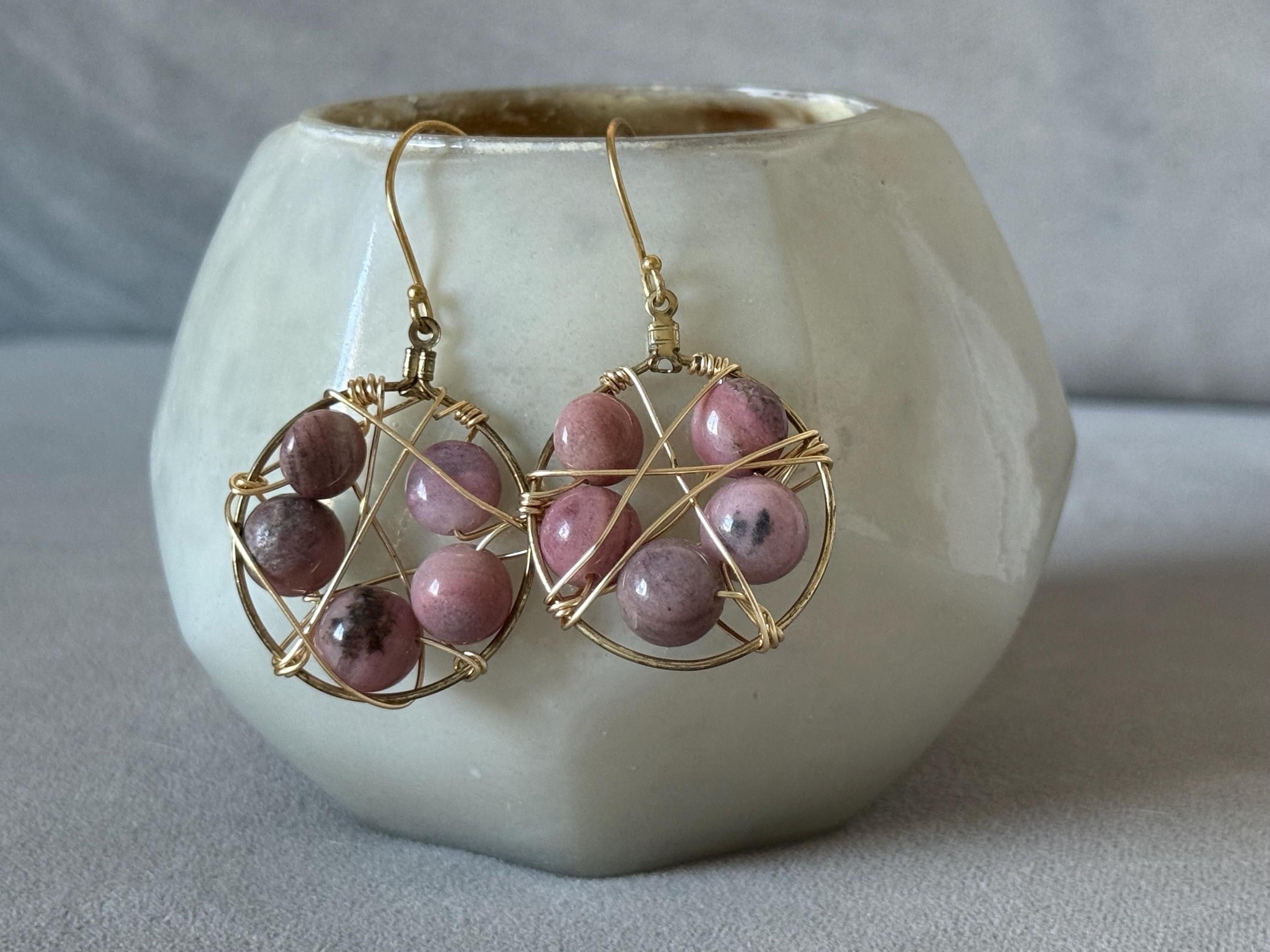Crimson Orbit Hoops