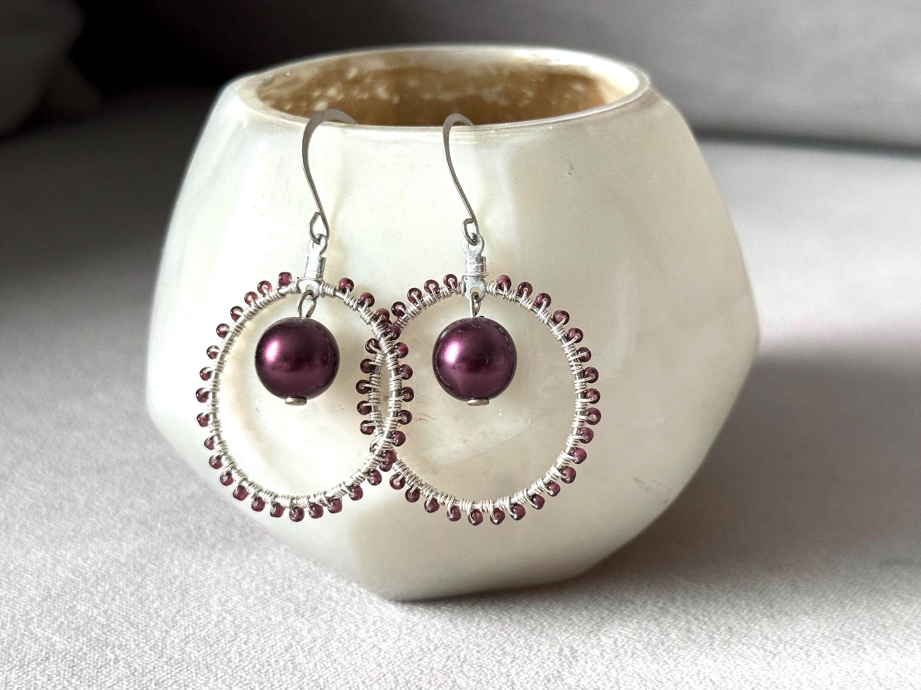 Velvet Orbit Earrings