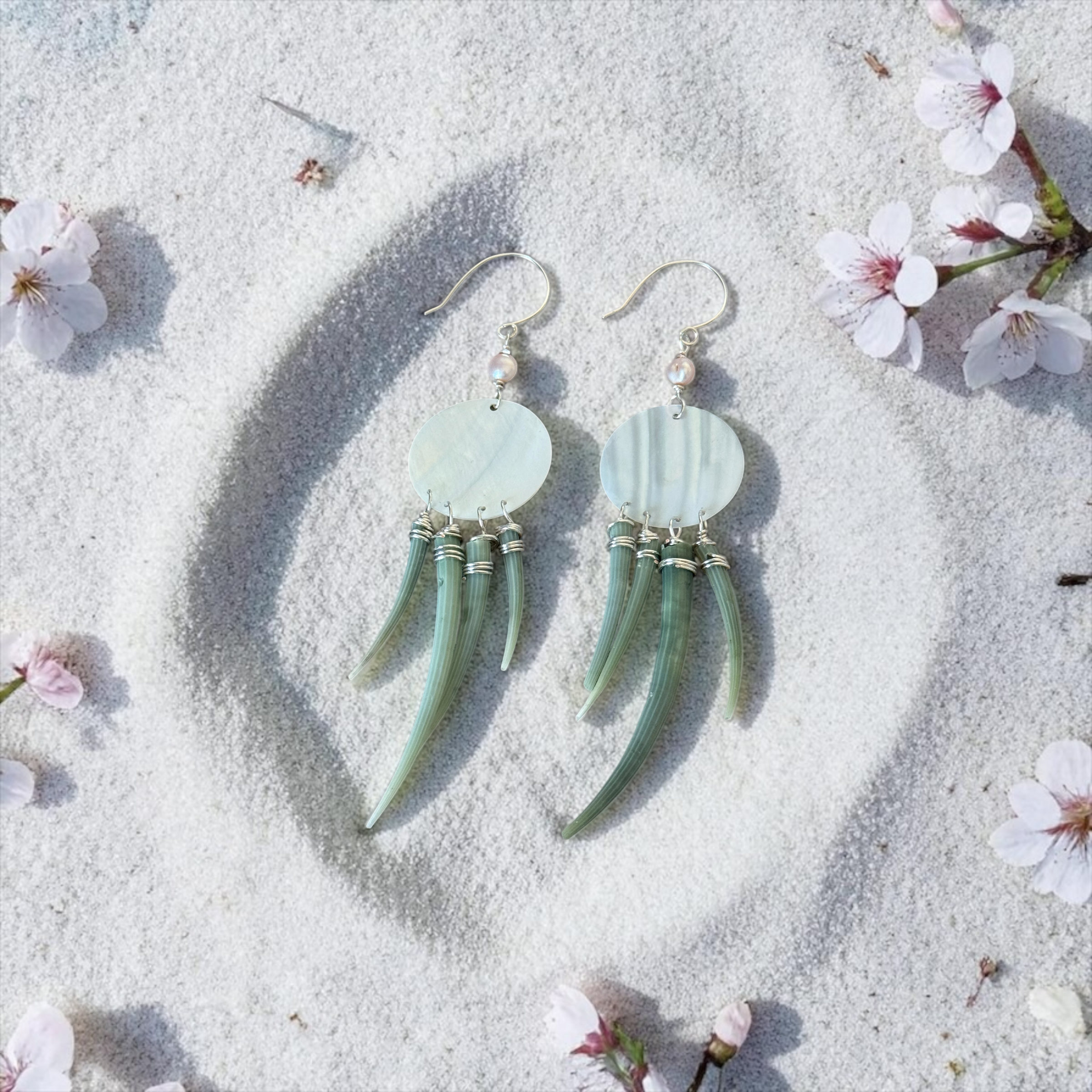 Coastal Couture - Ocean’s Veil Earrings