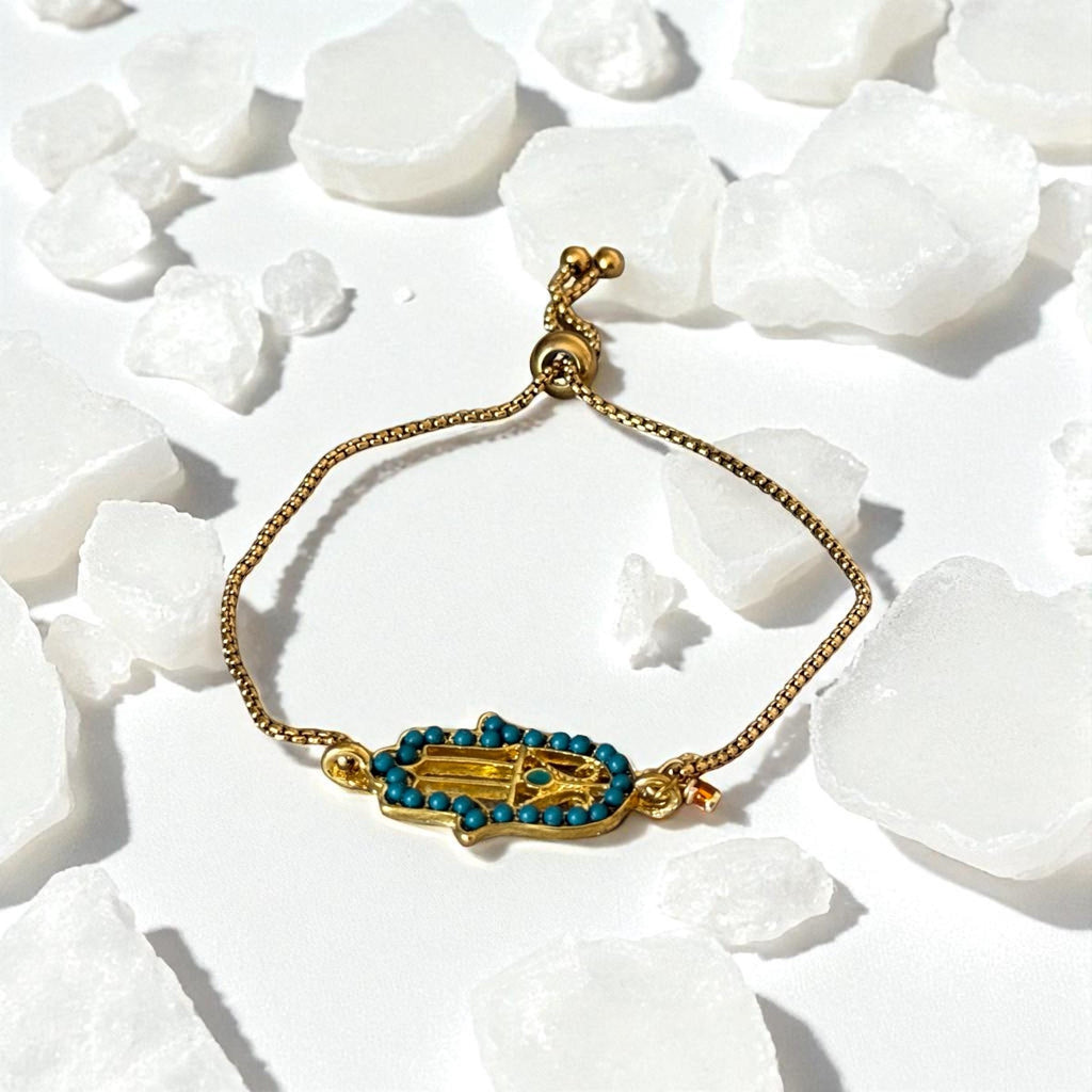 Celeste Hamsa Protection Bracelet