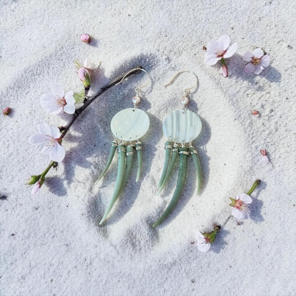 Coastal Couture - Ocean’s Veil Earrings