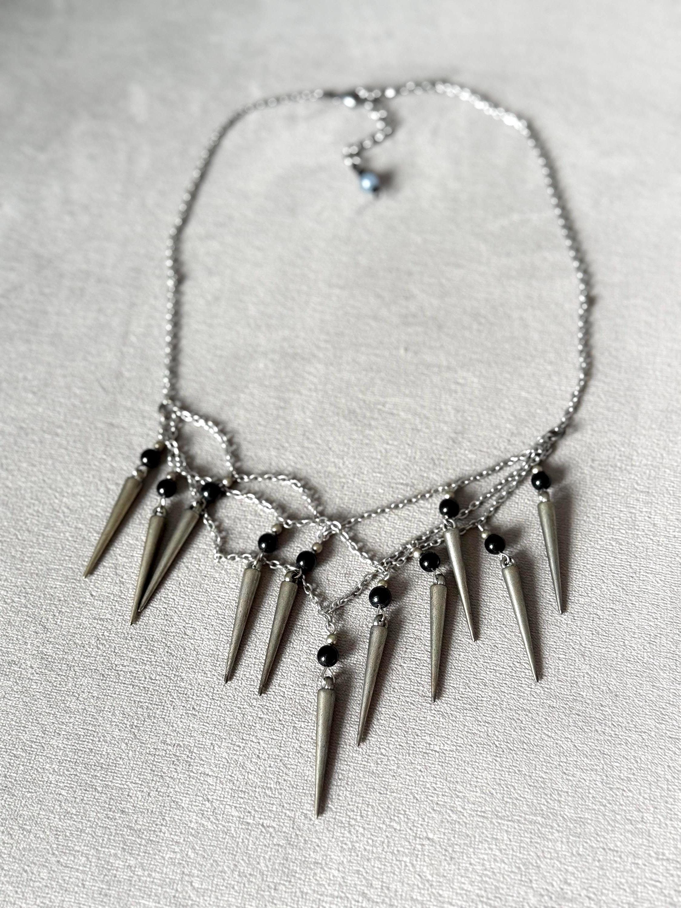 Shadow Fang Statement Necklace