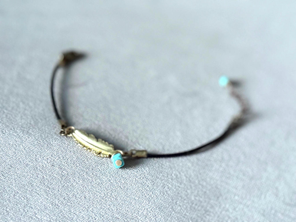 Desert Drift Feather Bracelet