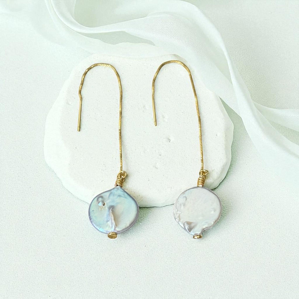Lunar Drift Threaders – Celestial Pearl Collection