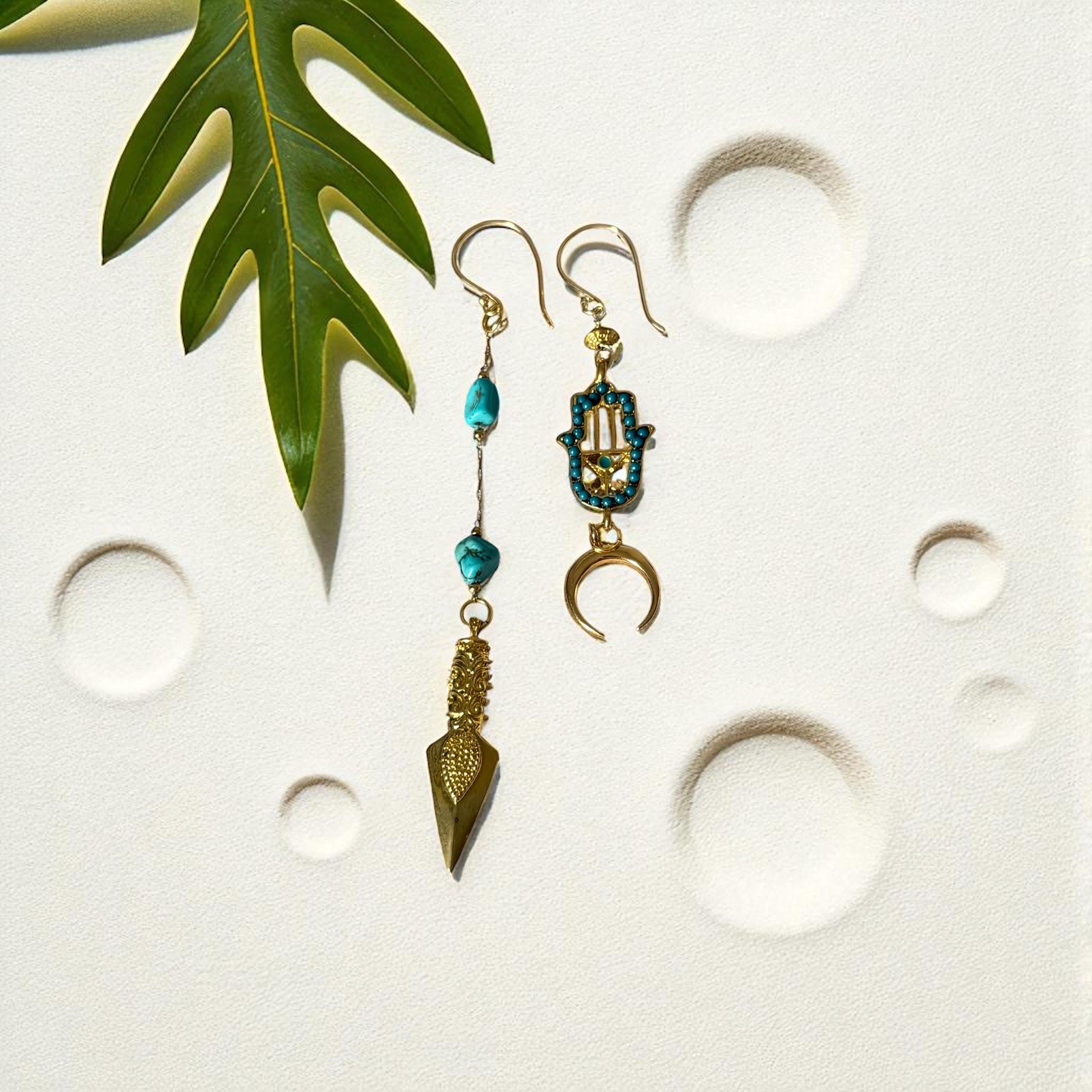 Mystic Talisman Mismatched Earrings