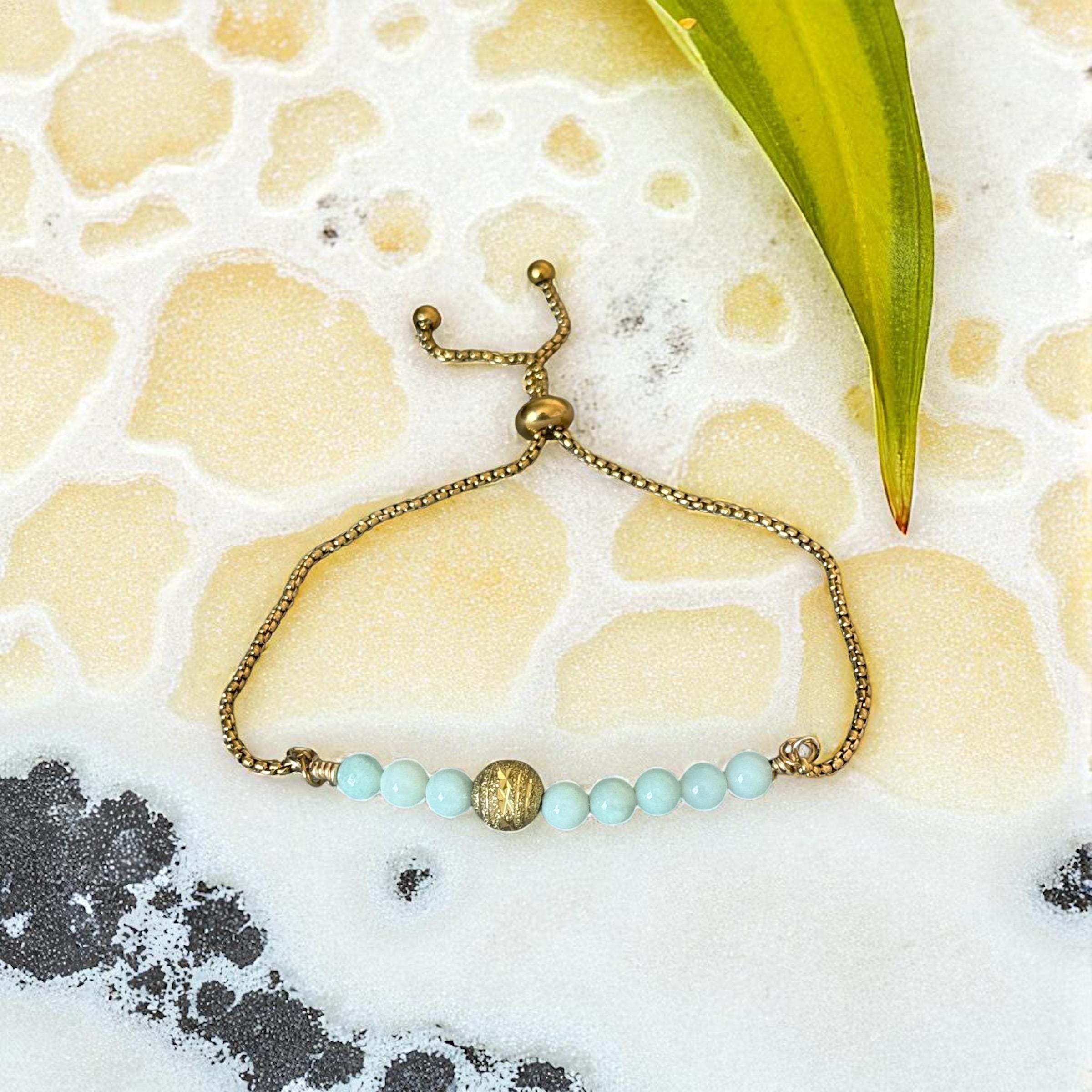 Azure Balance Beaded Bracelet Bolo Bracelet