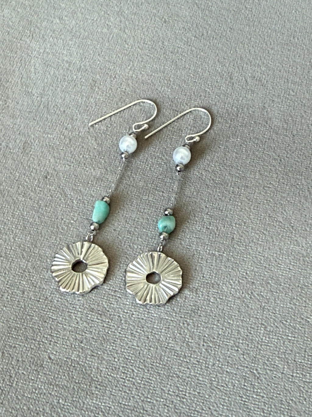 Lunar Tide Drop Earrings