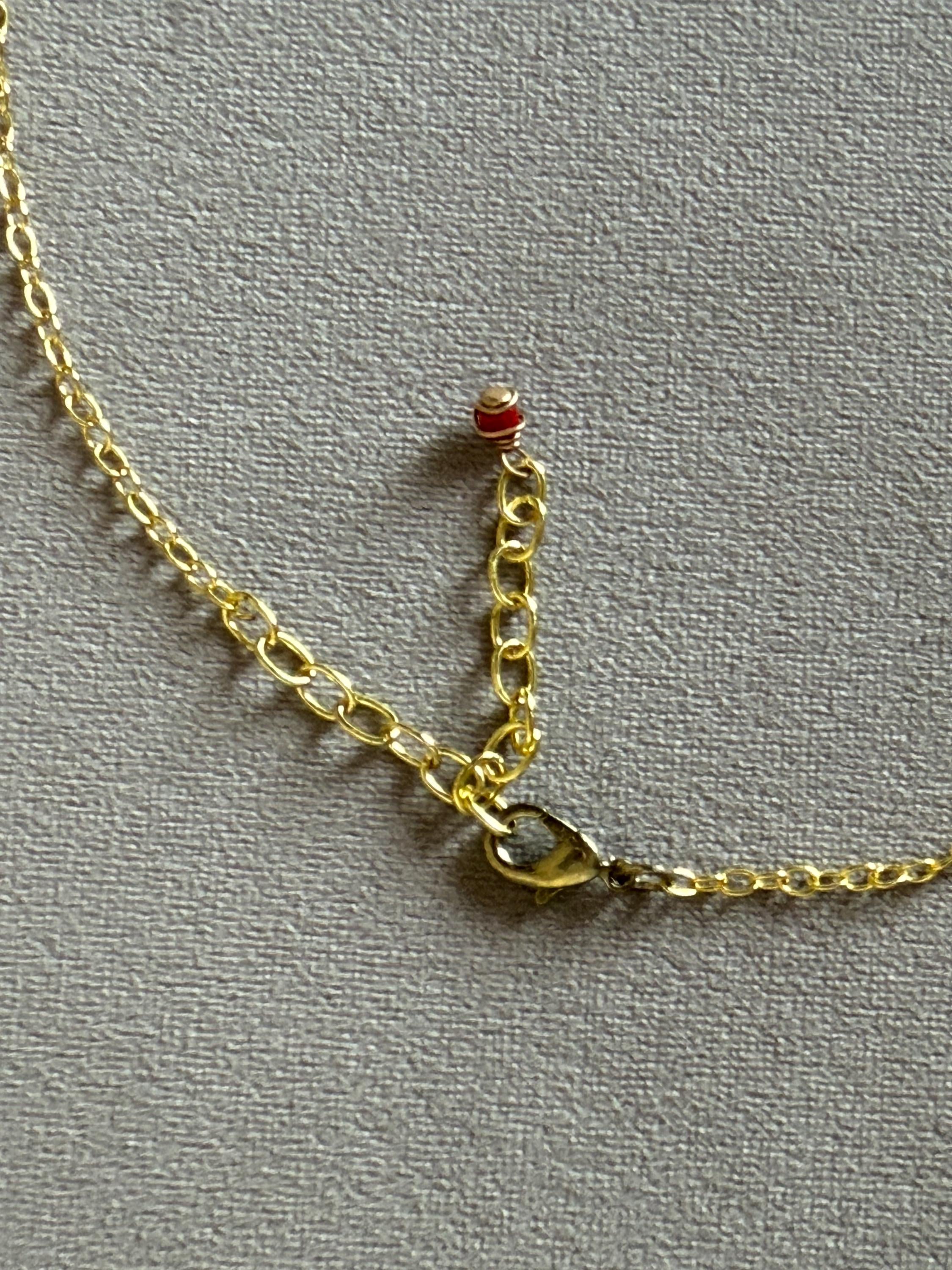 Blood Moon Shark Tooth Necklace