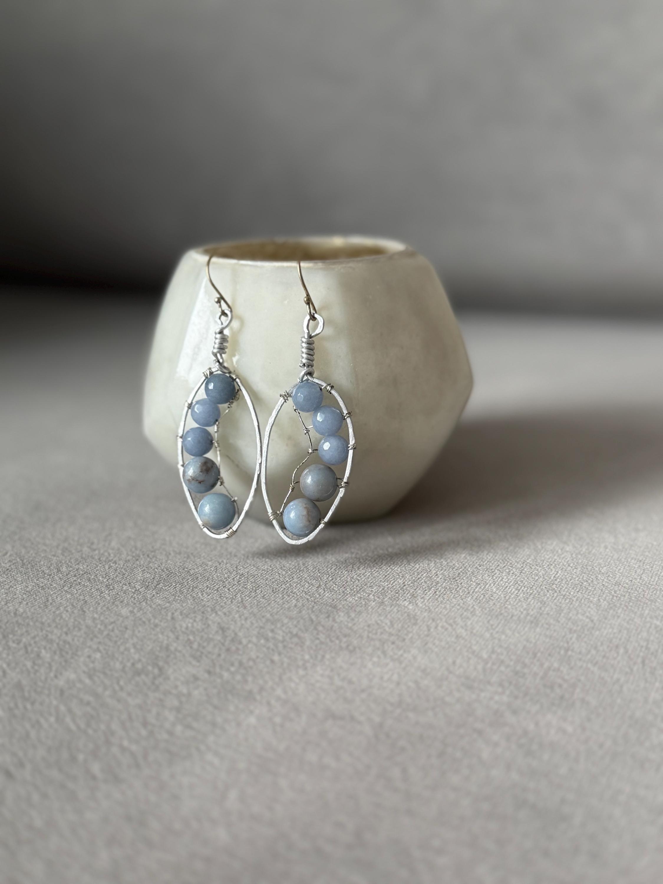 Frozen Current Earrings
