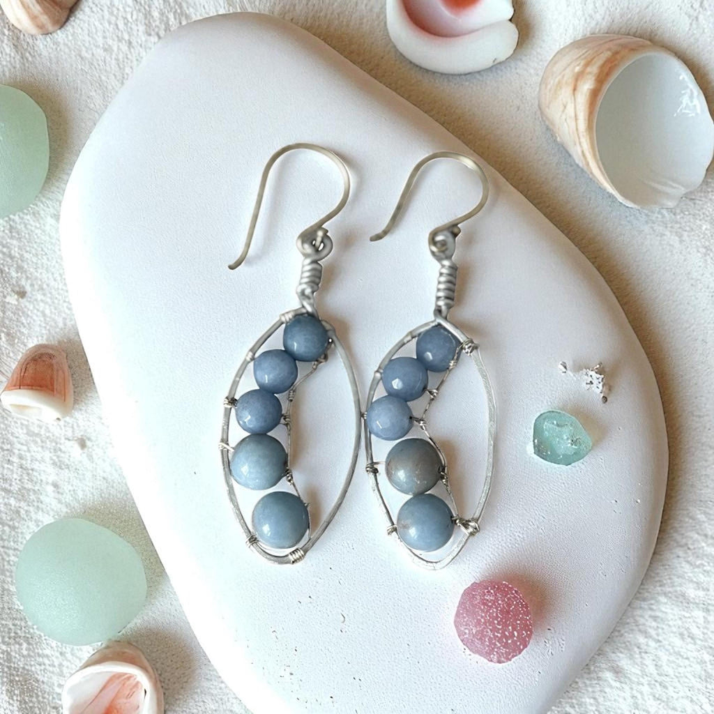 Frozen Current Earrings