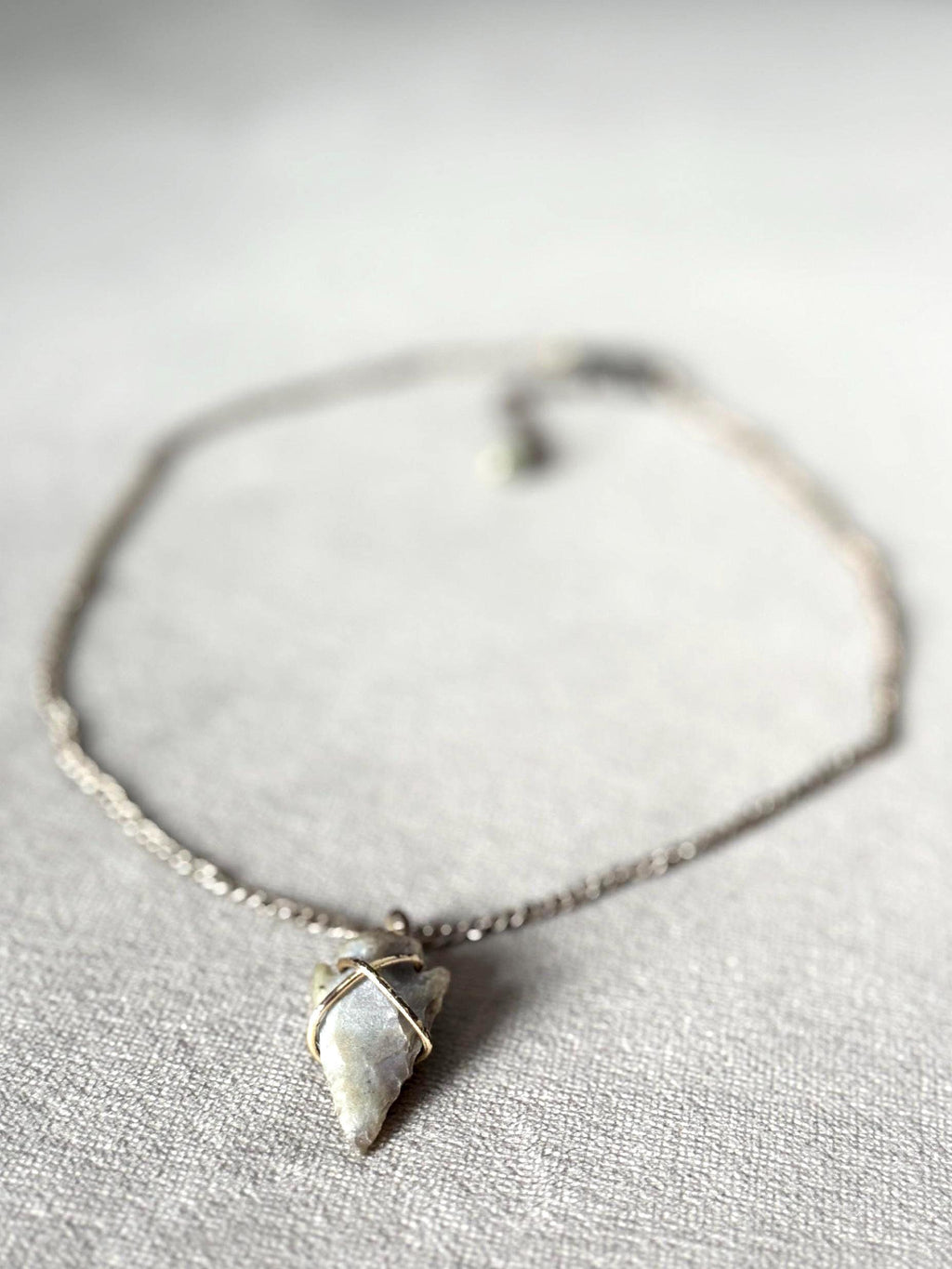 Stoneblood Talisman Arrowhead Necklace