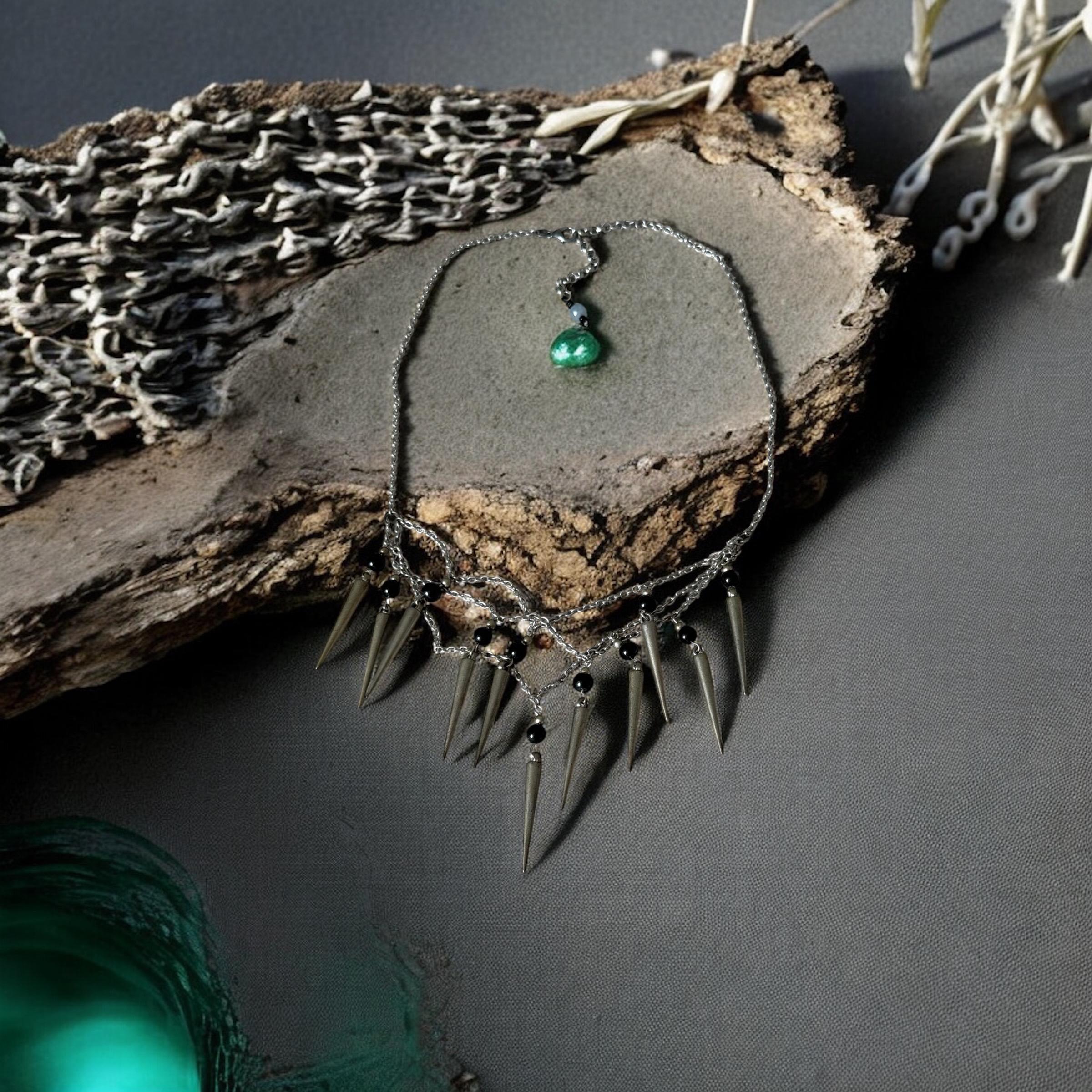 Shadow Fang Statement Necklace