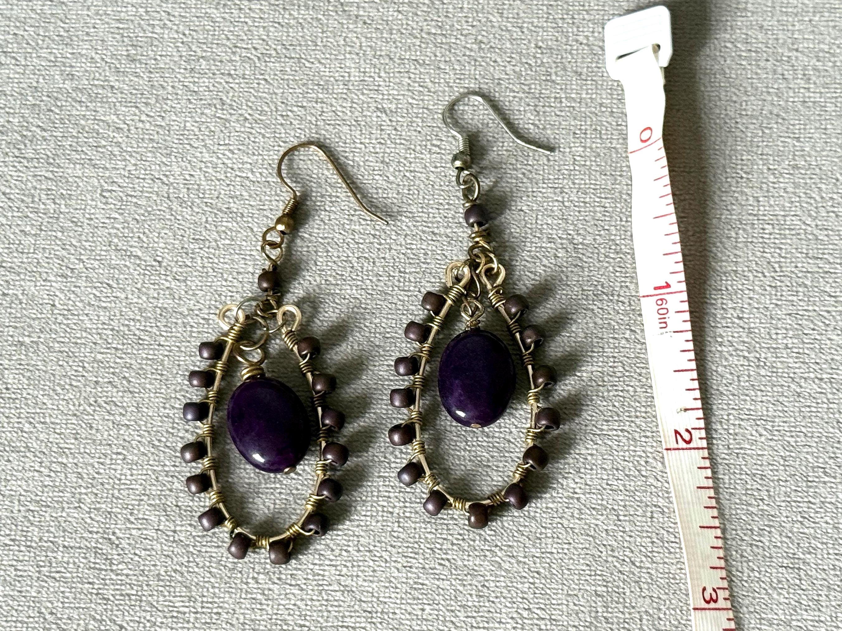Midnight Bloom Earrings