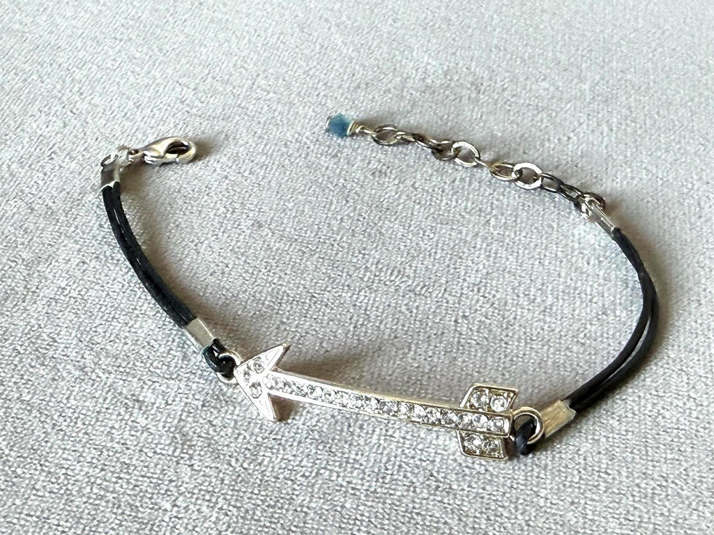Dead Aim Crystal Arrow Bracelet