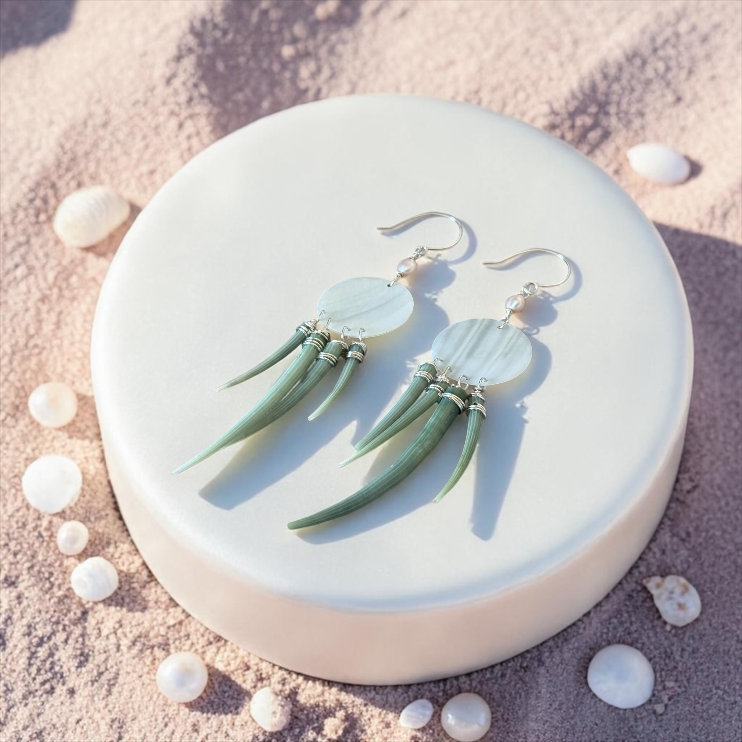 Coastal Couture - Ocean’s Veil Earrings