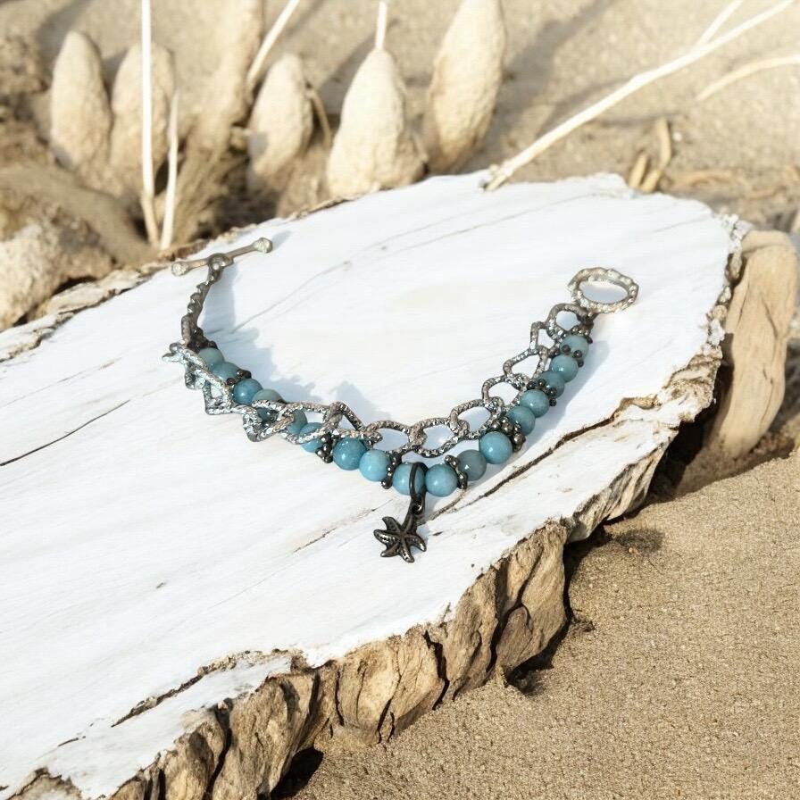 Ocean Chain Charm Bracelet