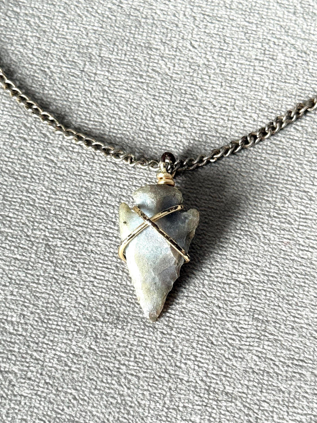 Stoneblood Talisman Arrowhead Necklace