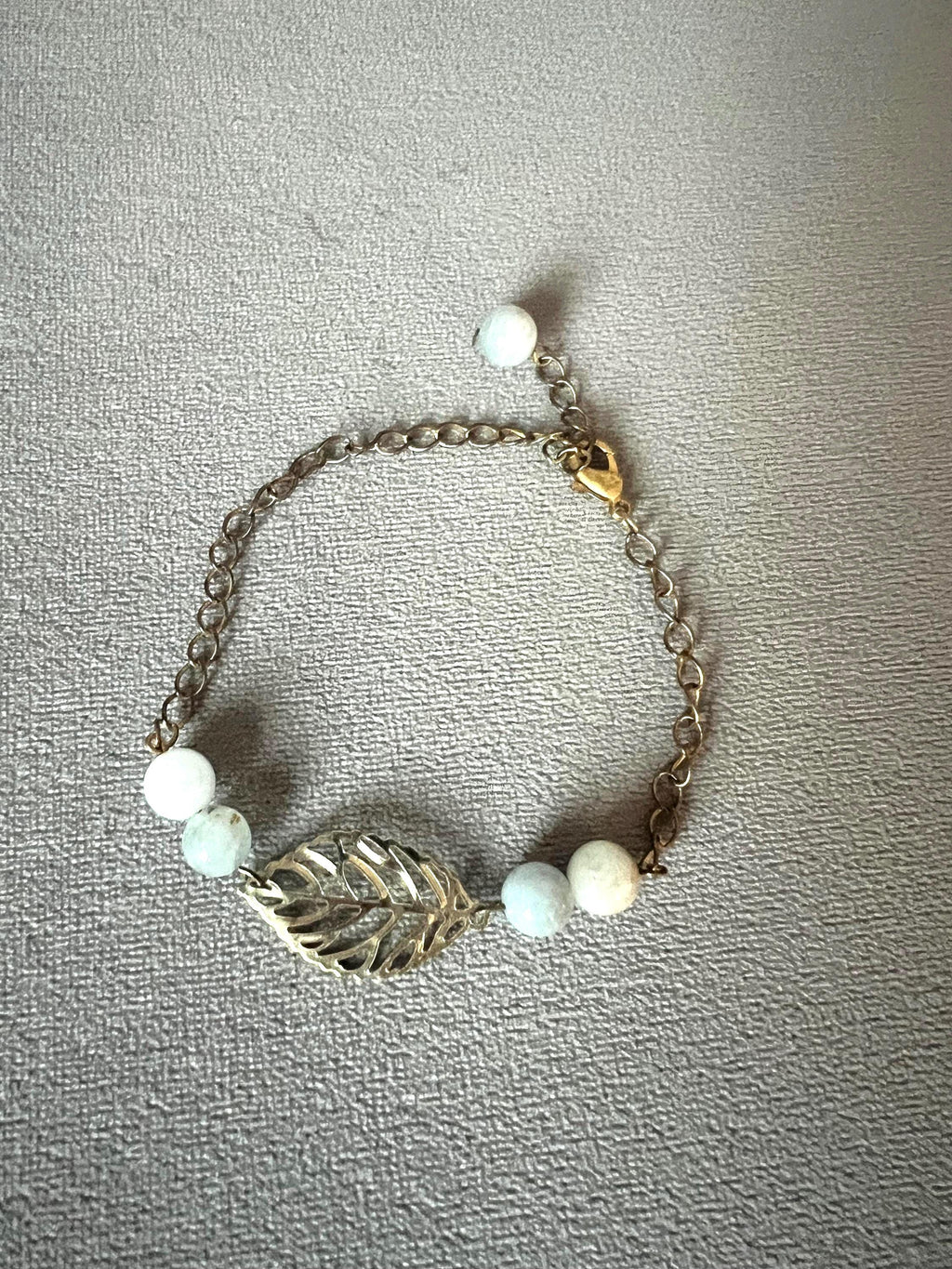 Subtle Gold Leaf Bracelet