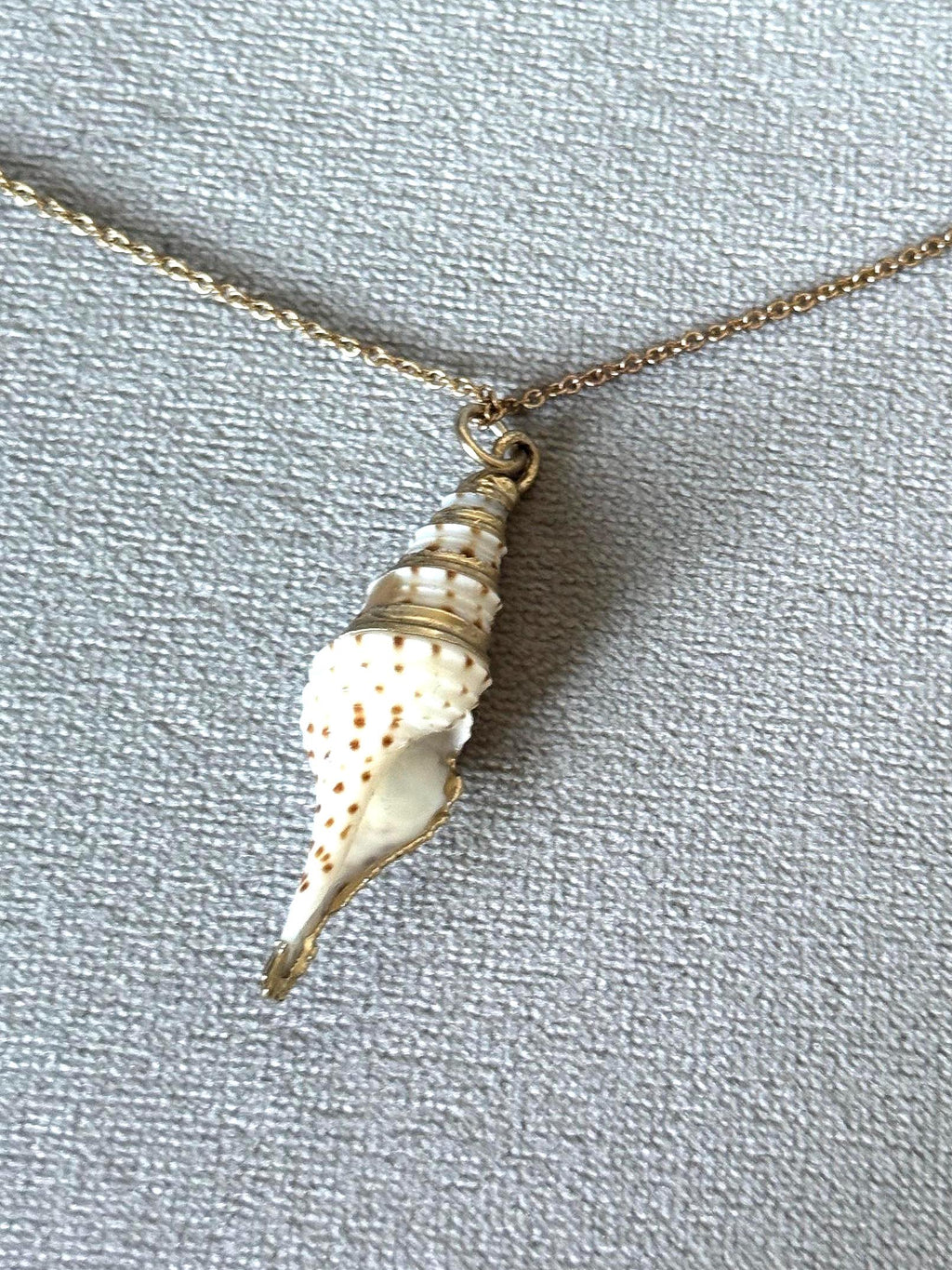 Coastal Dagger Shell Necklace