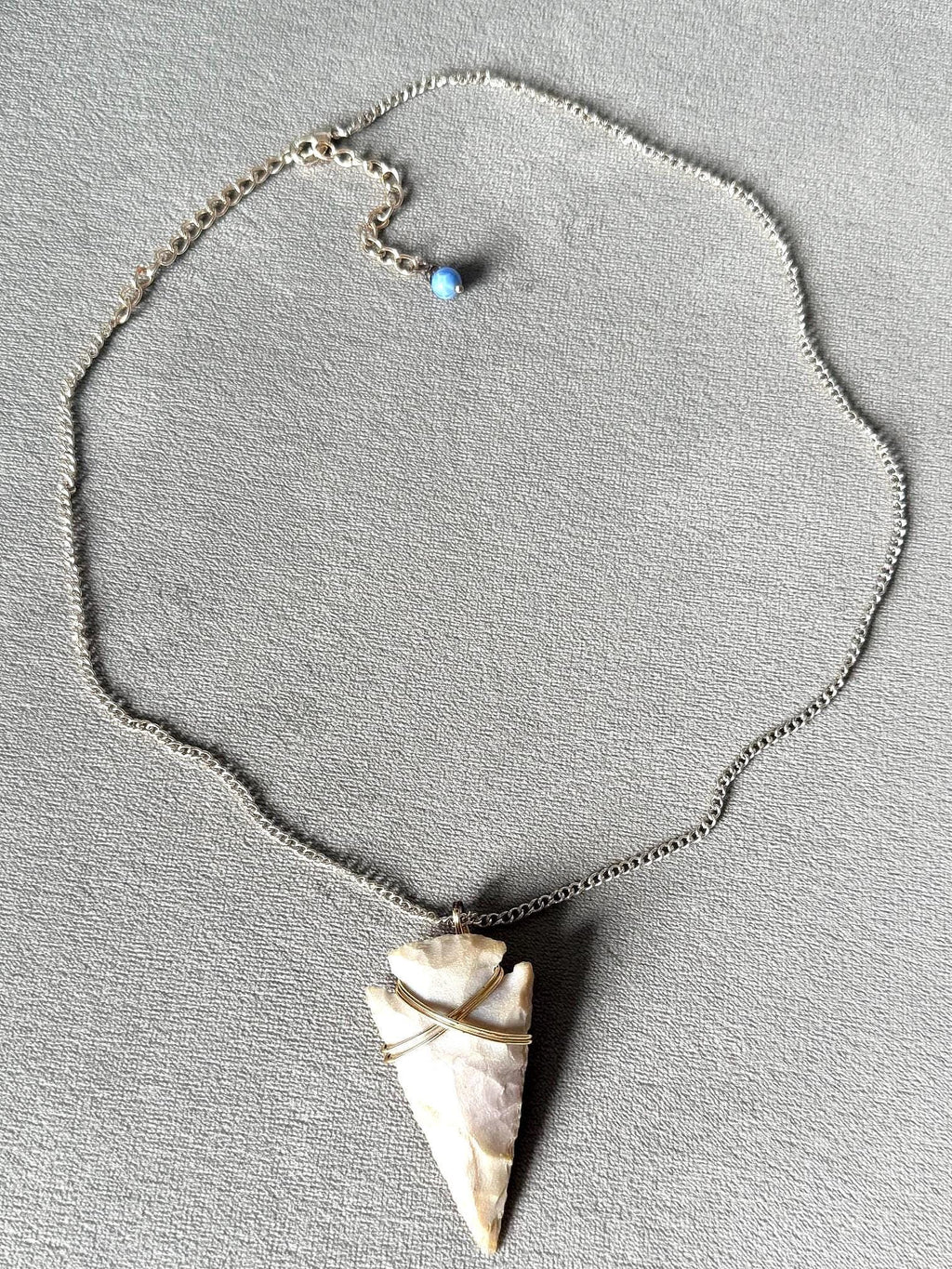 Stone Ritual Arrowhead Necklace