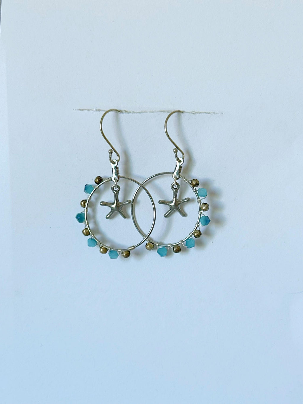 Tide Charm Hoop Earrings