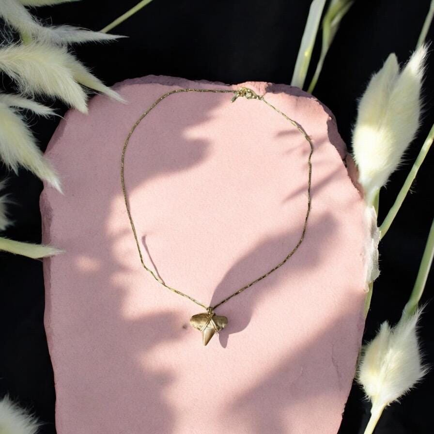 Feral Grace Fossil Shark Tooth Necklace
