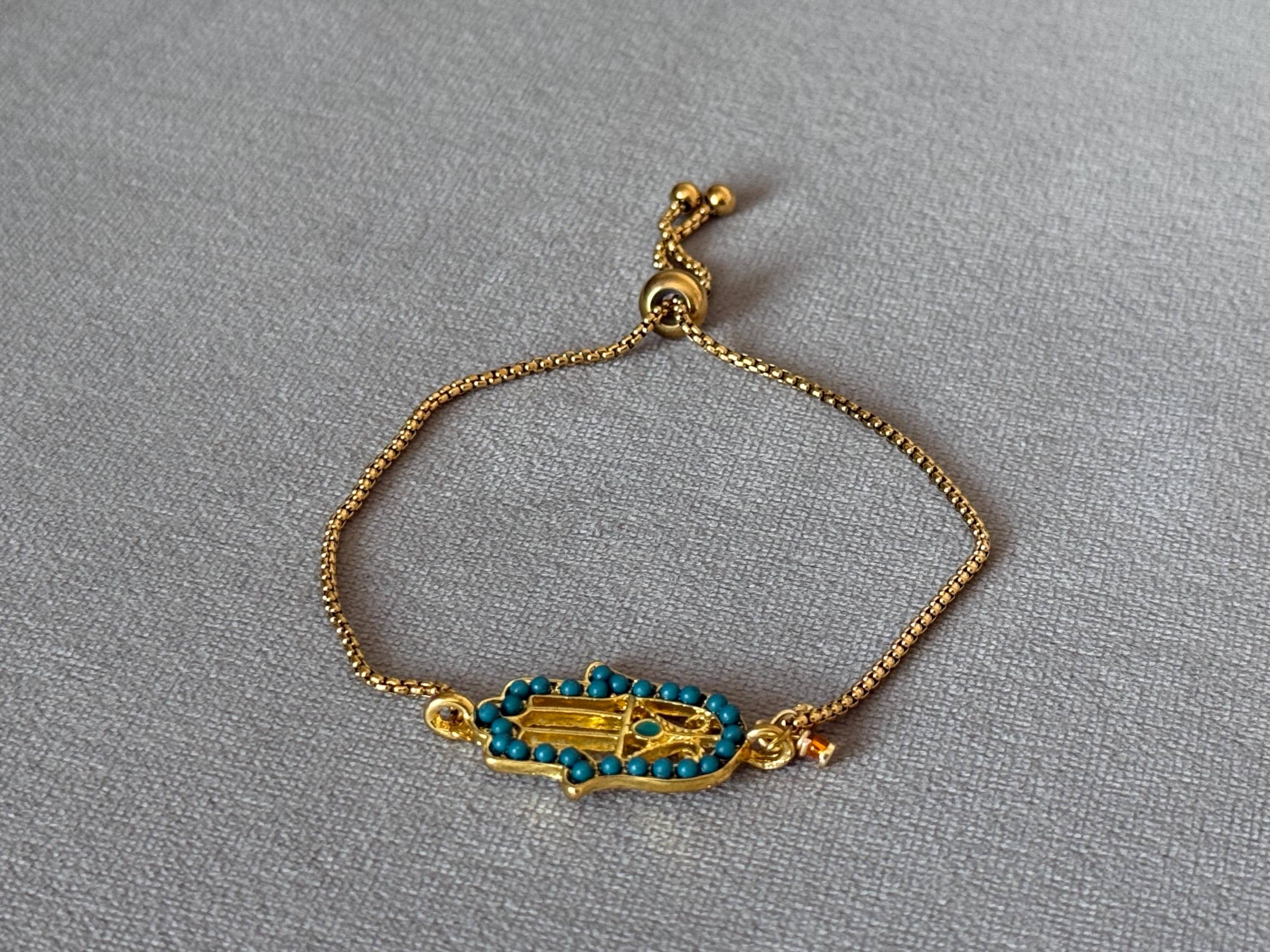 Celeste Hamsa Protection Bracelet