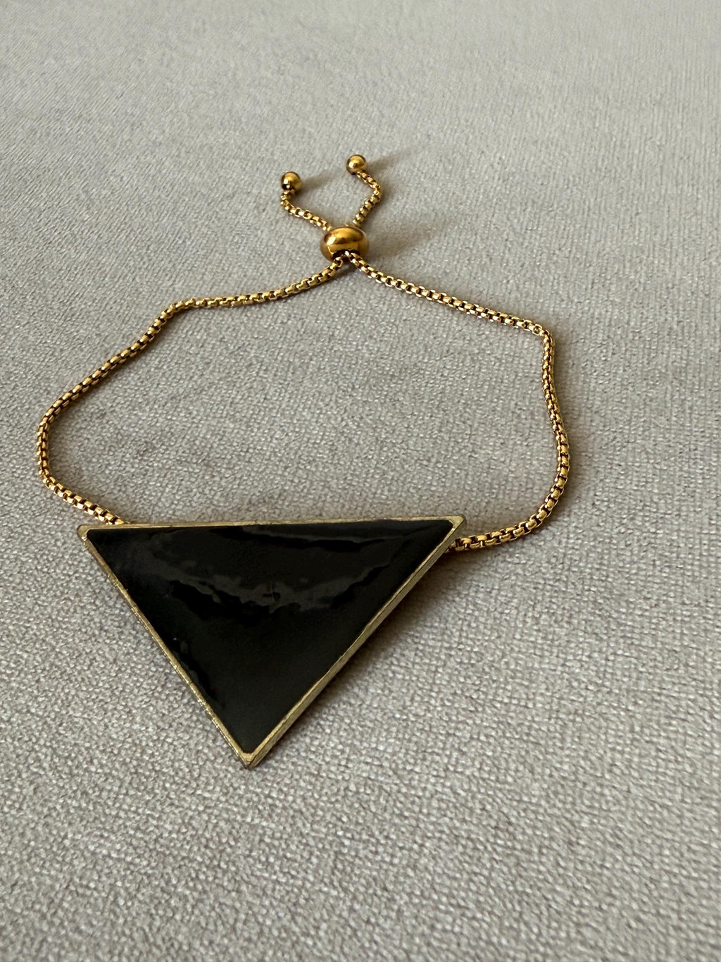 Obsidian Apex Bracelet – Noir Geometry Collection