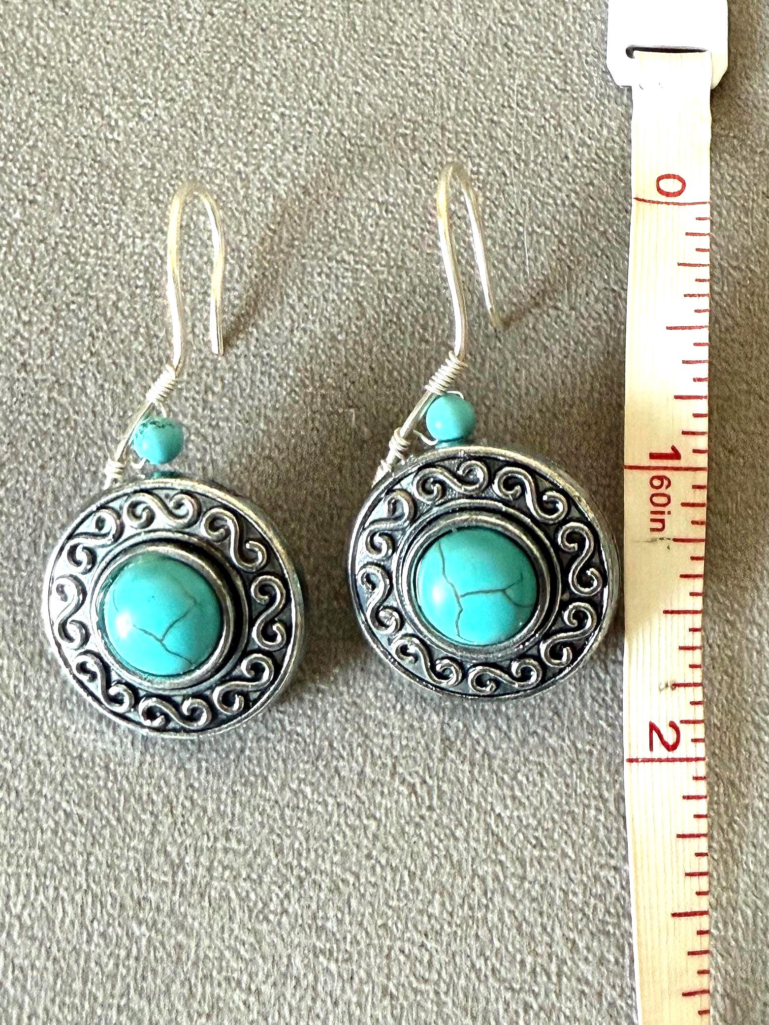 Turquoise Reverie Luxe Drop Earrings