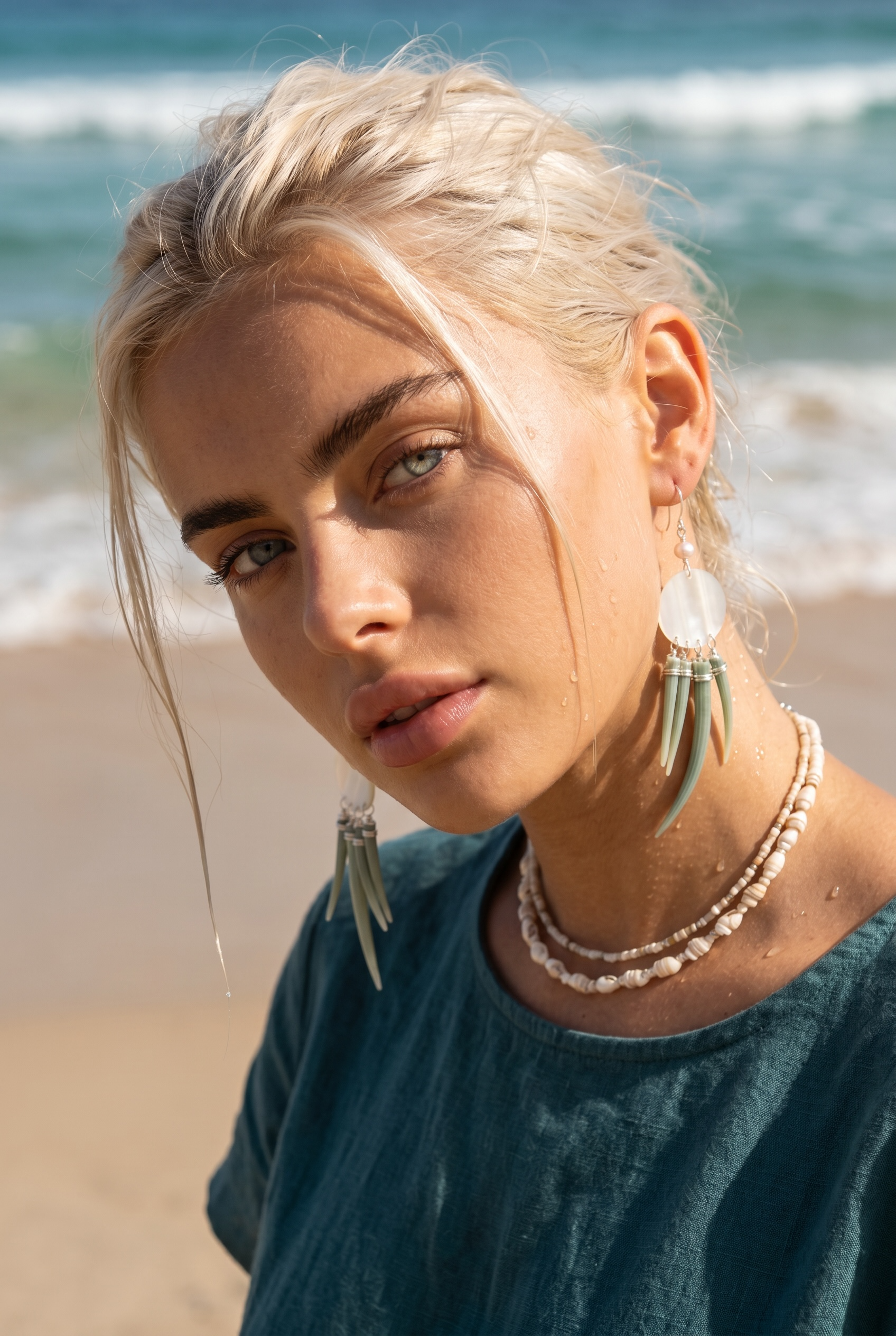 Coastal Couture - Ocean’s Veil Earrings