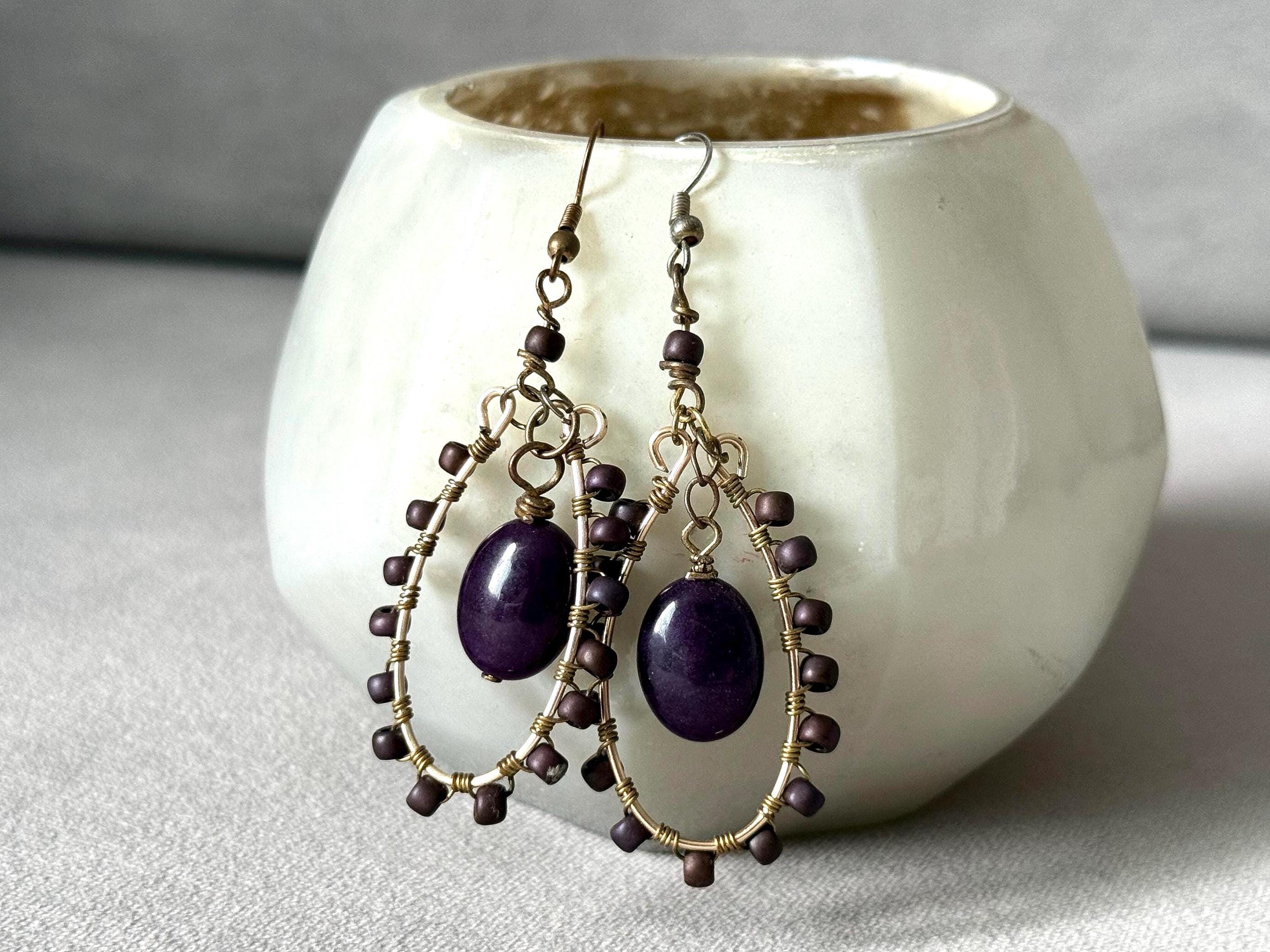 Midnight Bloom Earrings