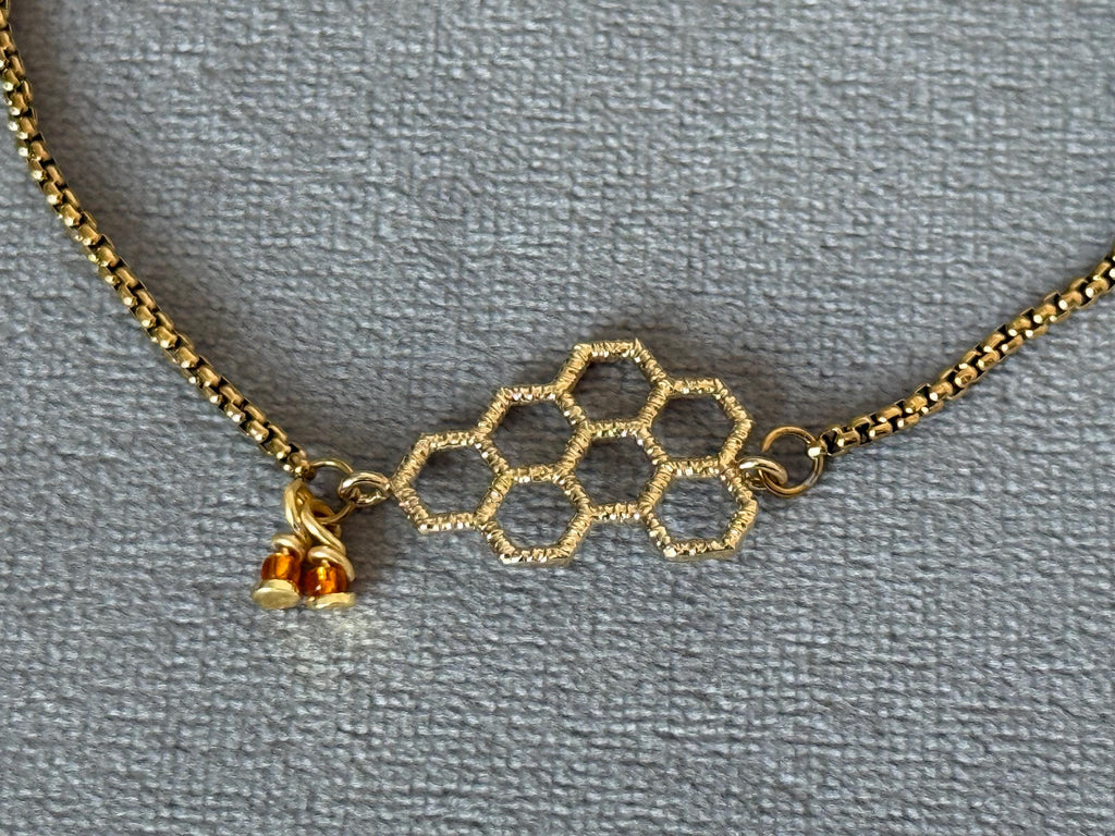 Golden Hive Harmony Bracelet