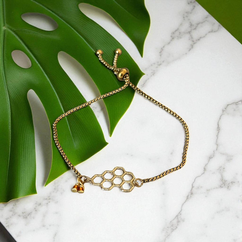 Golden Hive Harmony Bracelet