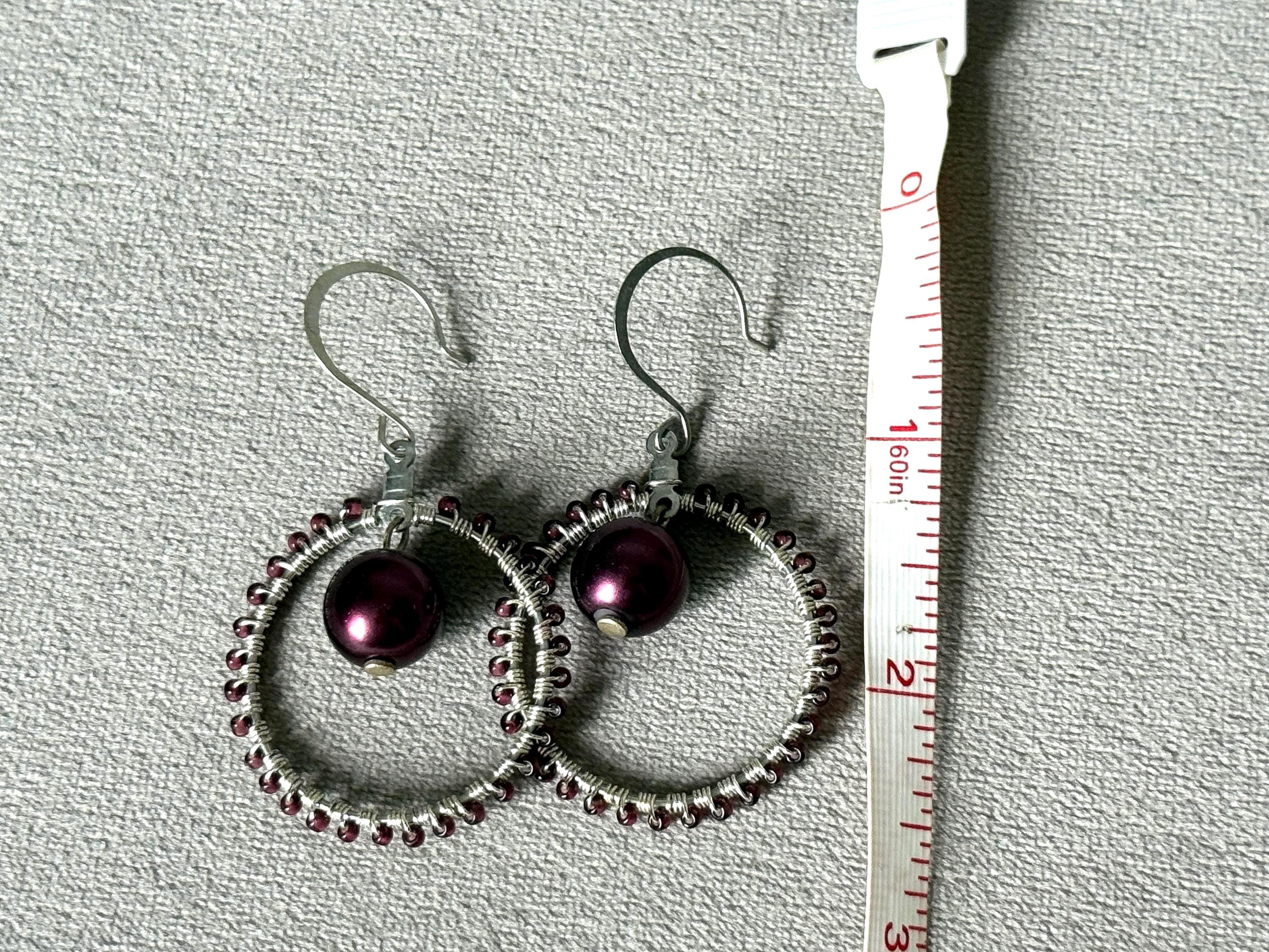 Velvet Orbit Earrings