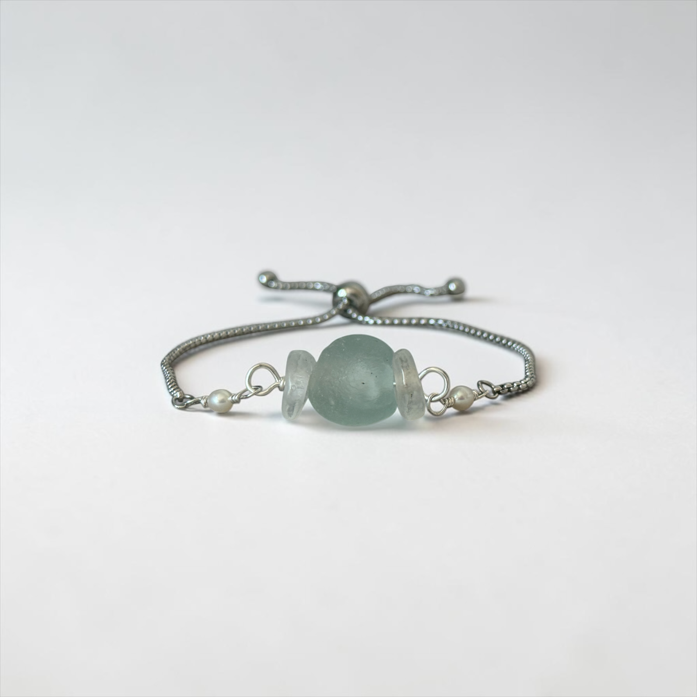 Ocean Core Slider Bolo Bracelet — Tidal Minimal Luxe