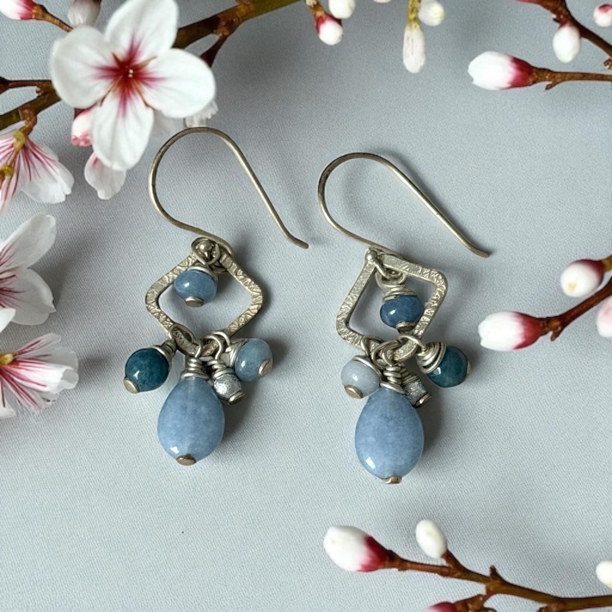 Arctic Muse Drop Earrings
