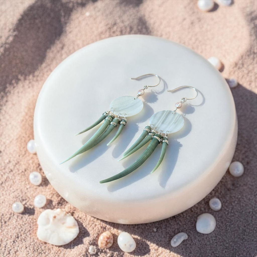 Coastal Couture - Ocean’s Veil Earrings