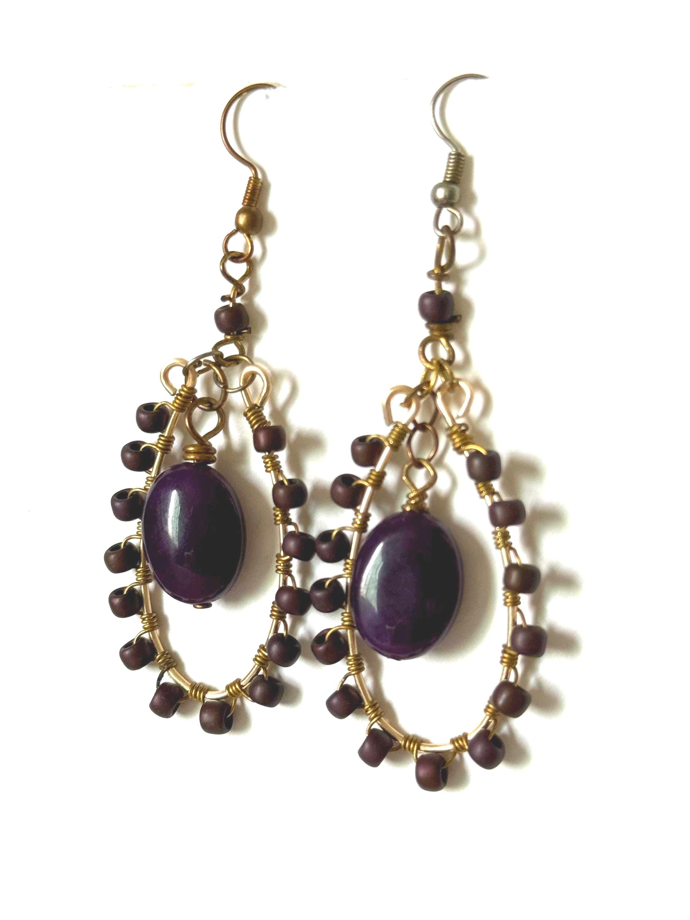 Midnight Bloom Earrings