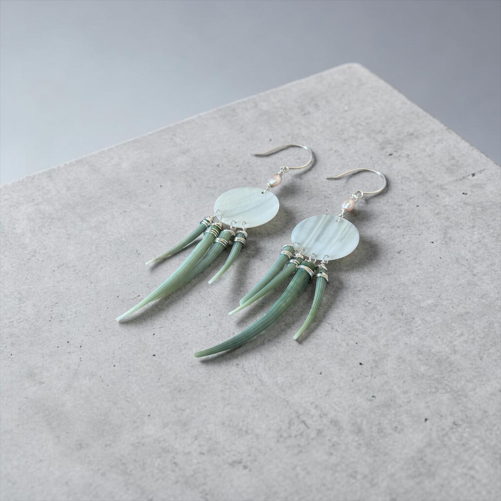 Coastal Couture - Ocean’s Veil Earrings